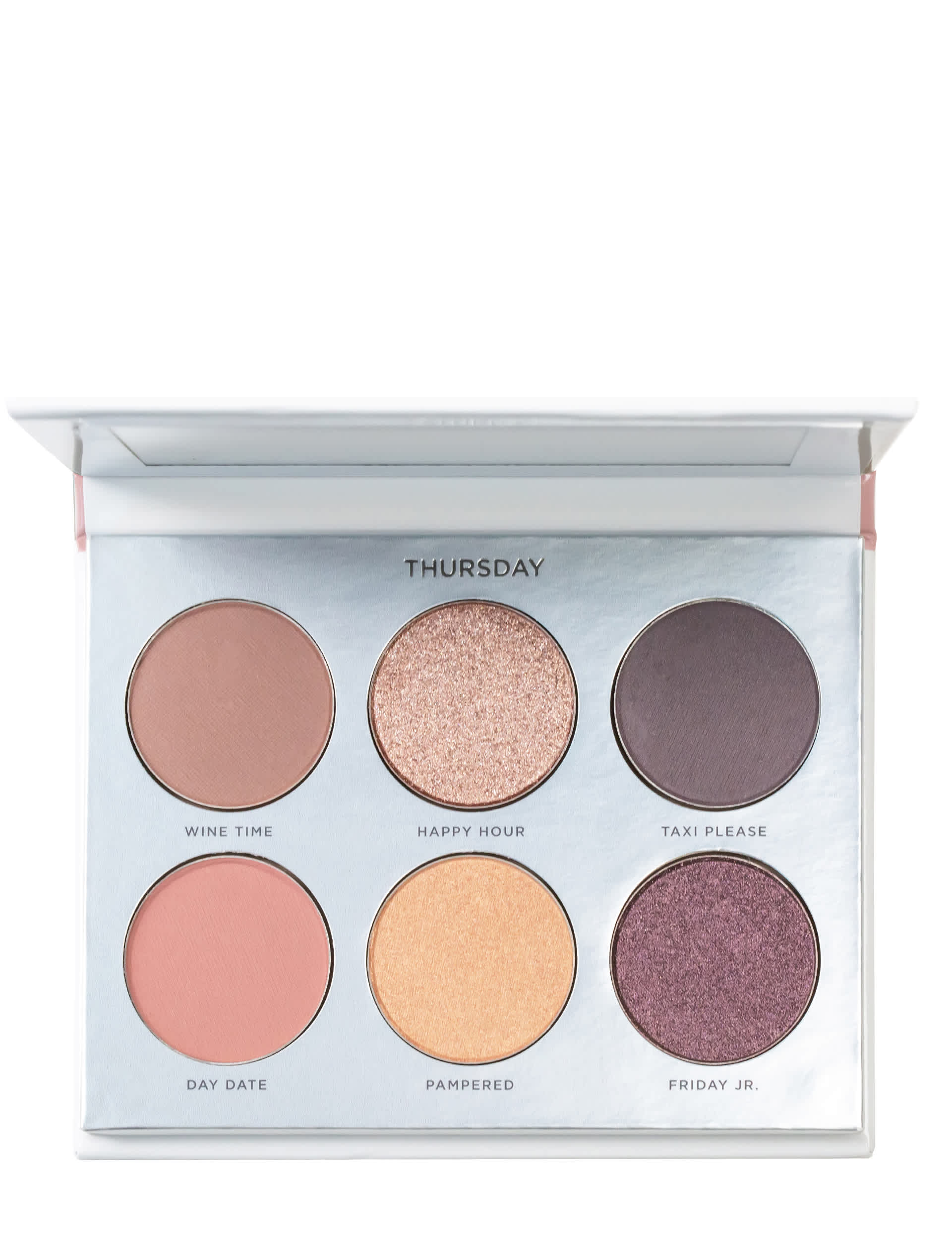 Pur Women's PUR On Point Eyeshadow Palette - Thursday 6.6g - Mauve, Beige,Mauve,Brown