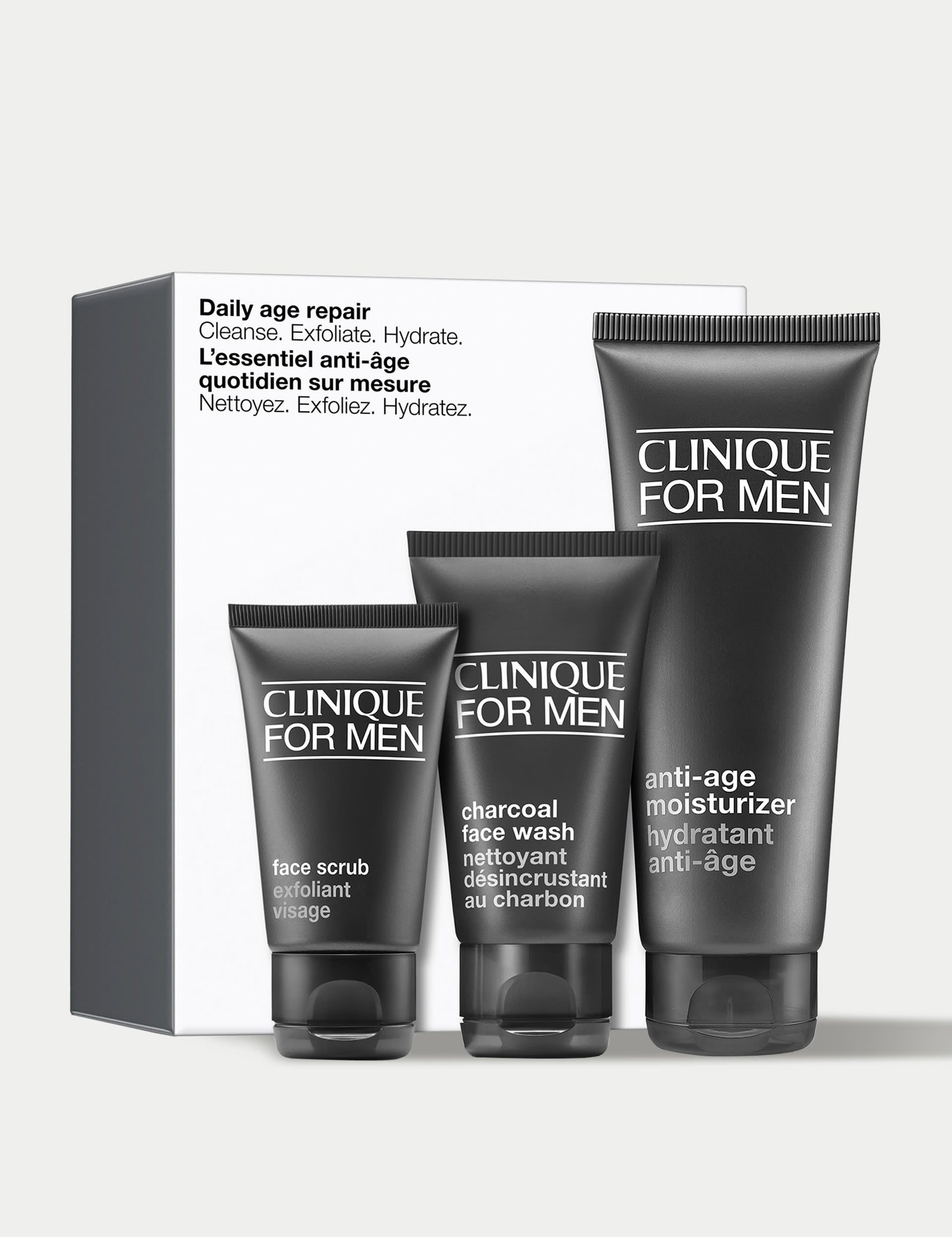 Clinique Daily Age Repair Skincare Gift Set for Men's