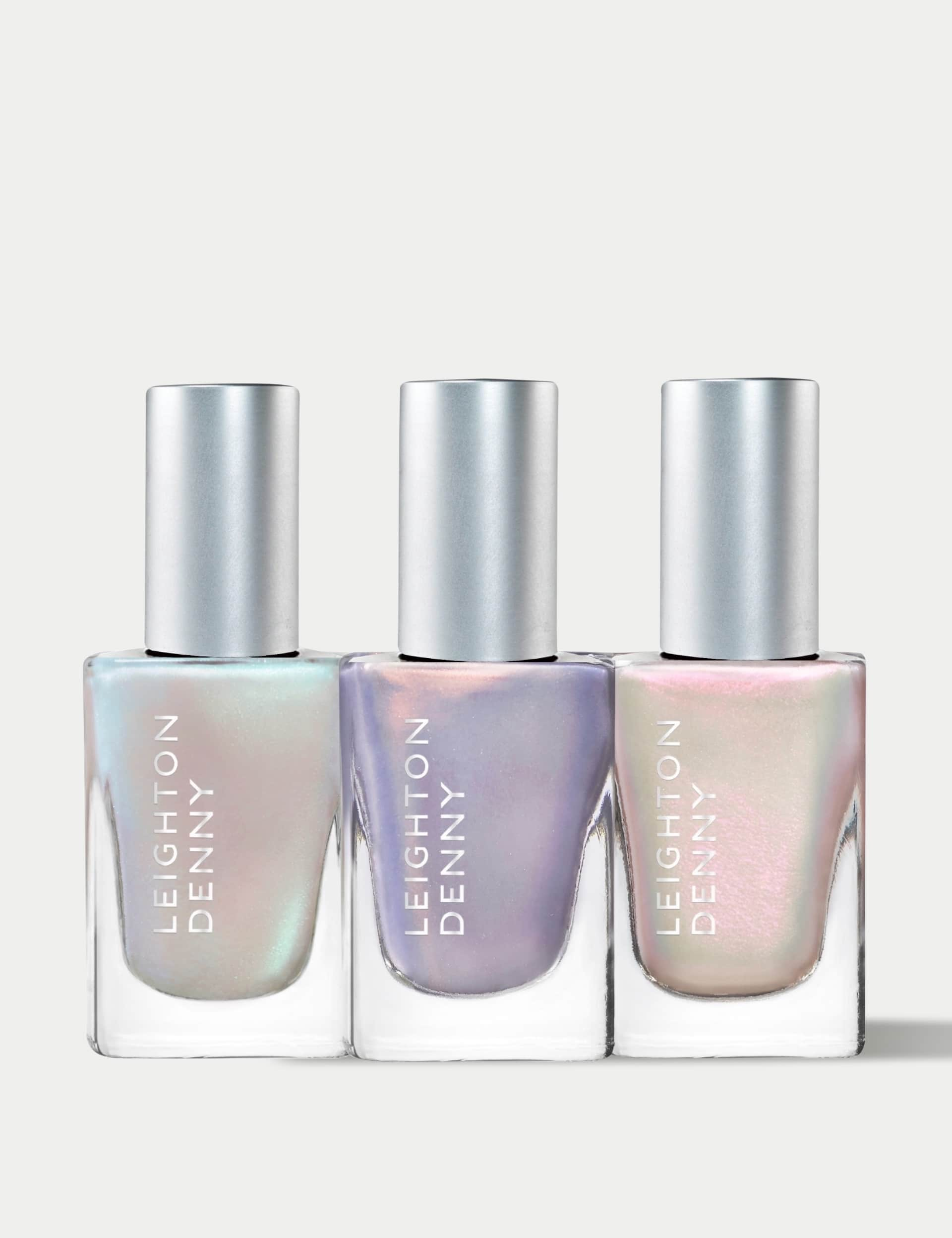 Leighton Denny Women's Glazed Collection Nail Polish Gift Set 3 x 12ml