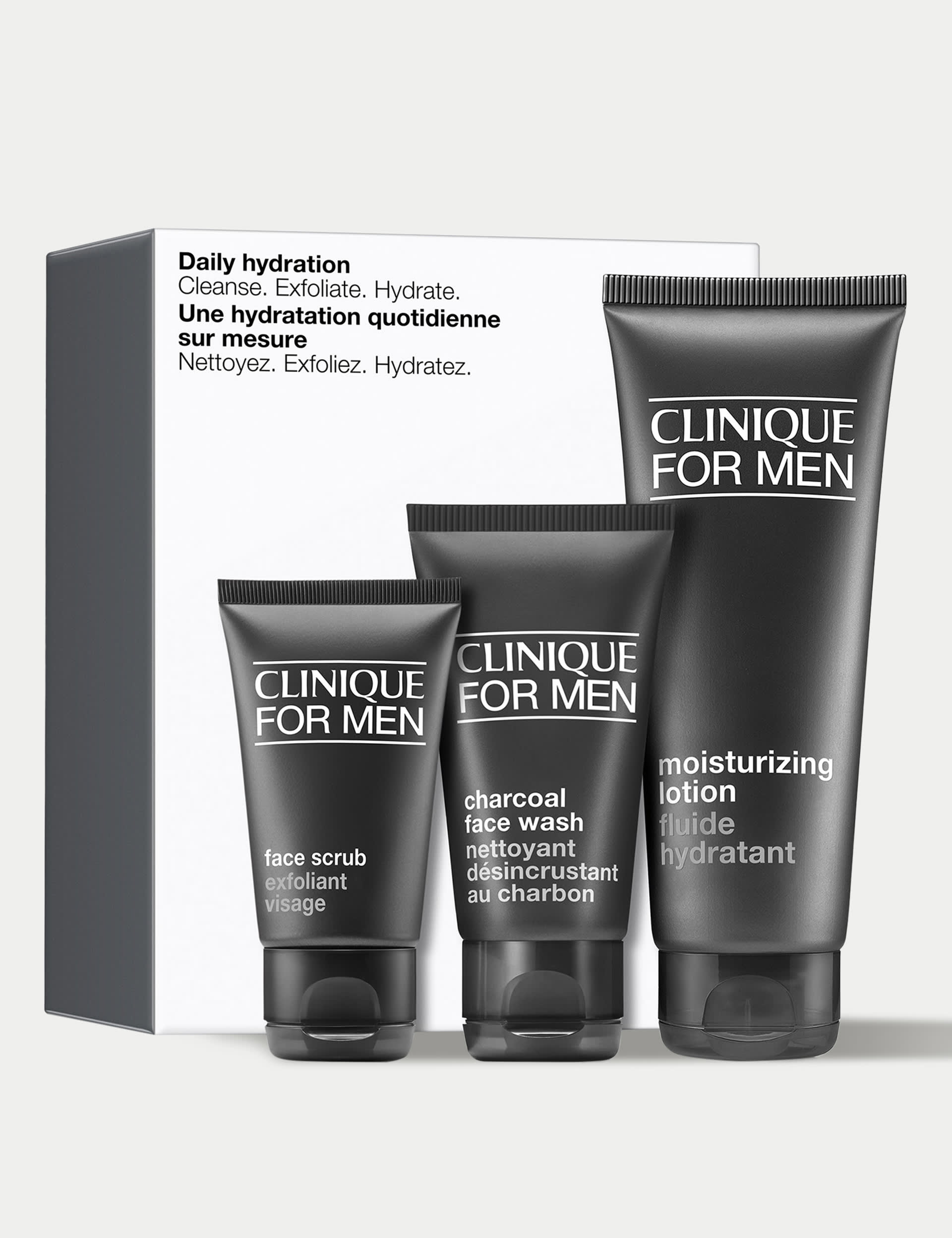 Clinique Daily Hydration Skincare Gift Set for Men's