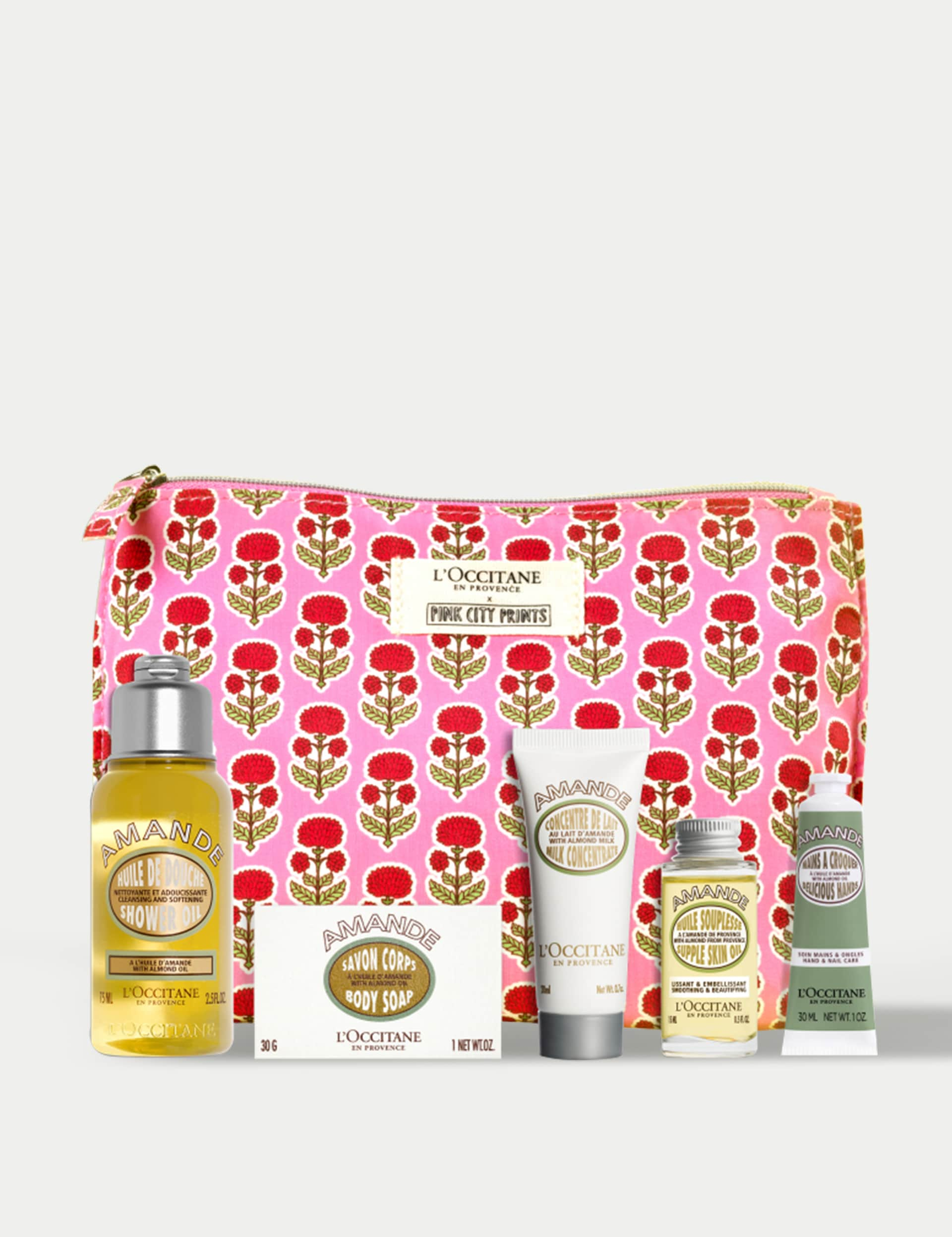 L'Occitane Women's Almond Travel Collection Gift Set