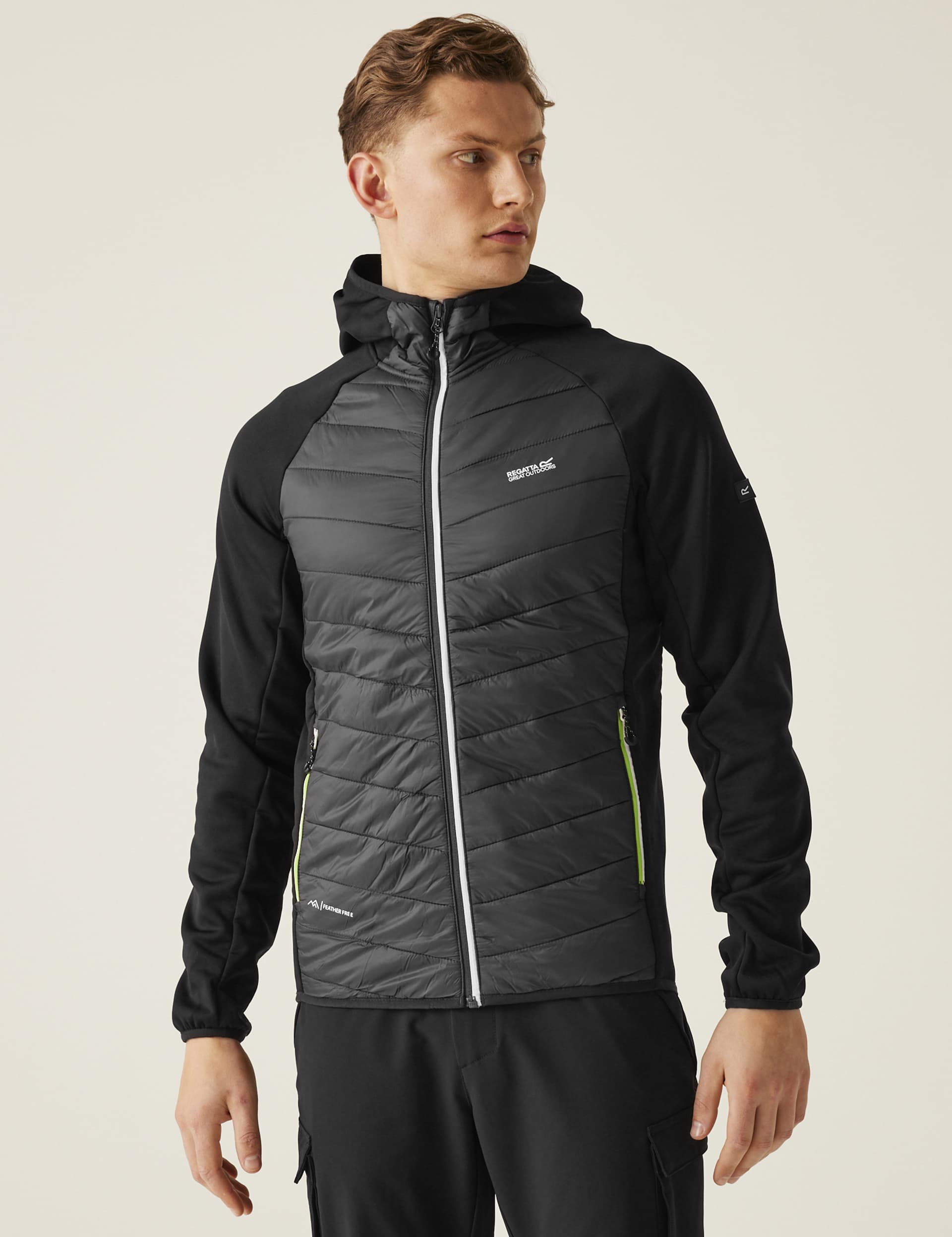 Regatta Men's Andreson VIII Hybrid Hooded Padded Jacket