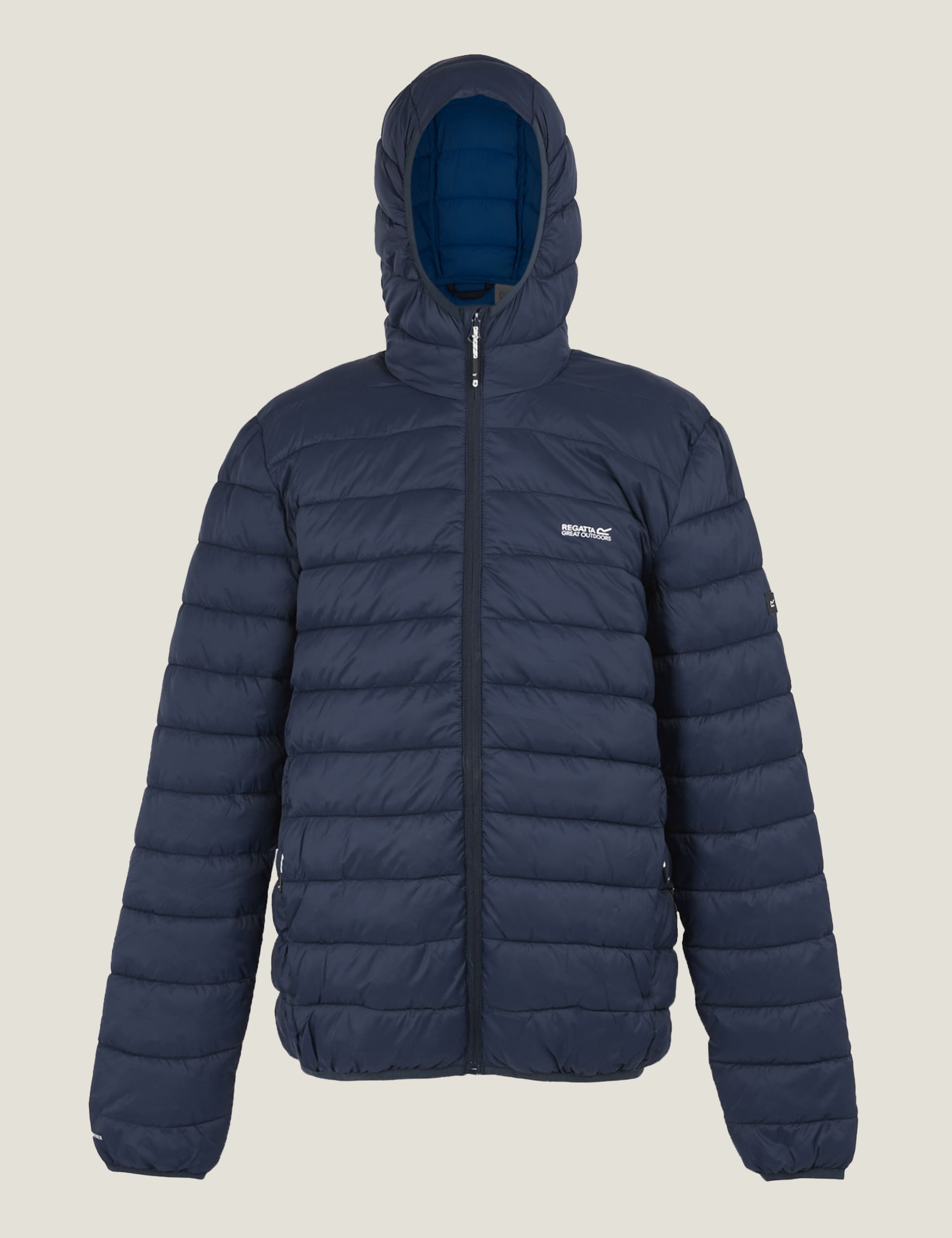 Regatta Men's Marizion Hooded Quilted Puffer Jacket - XL - Navy, Navy