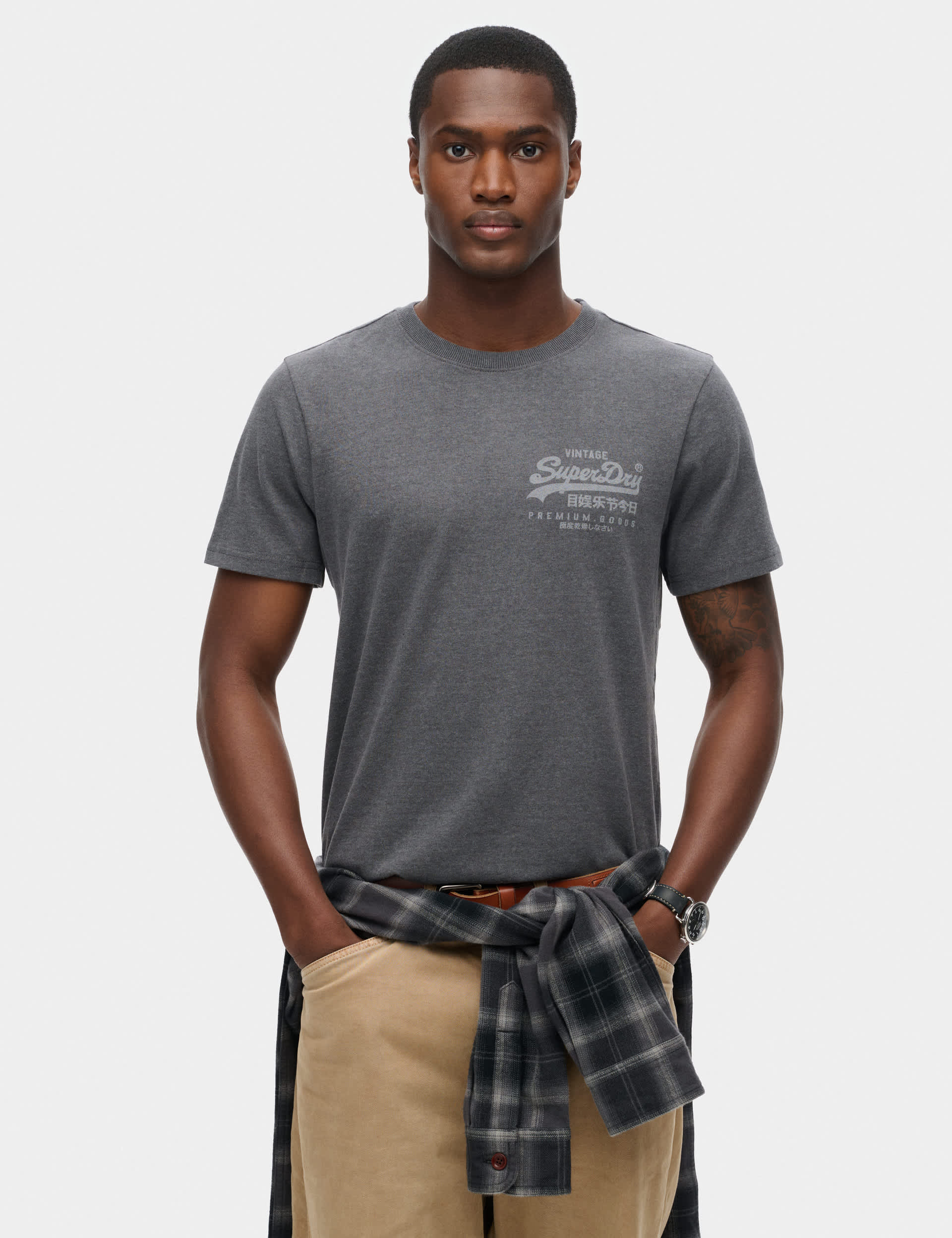 Superdry Men's Cotton Rich Printed T-Shirt