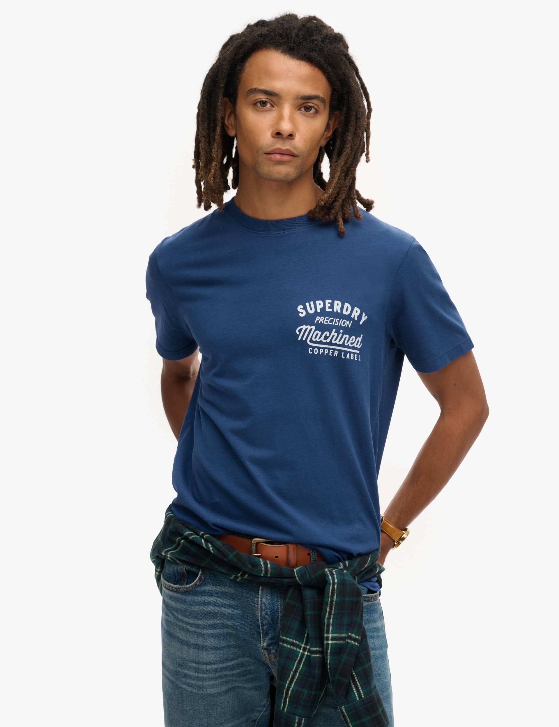 Superdry Men's Pure Cotton Copper Label Graphic T-Shirt
