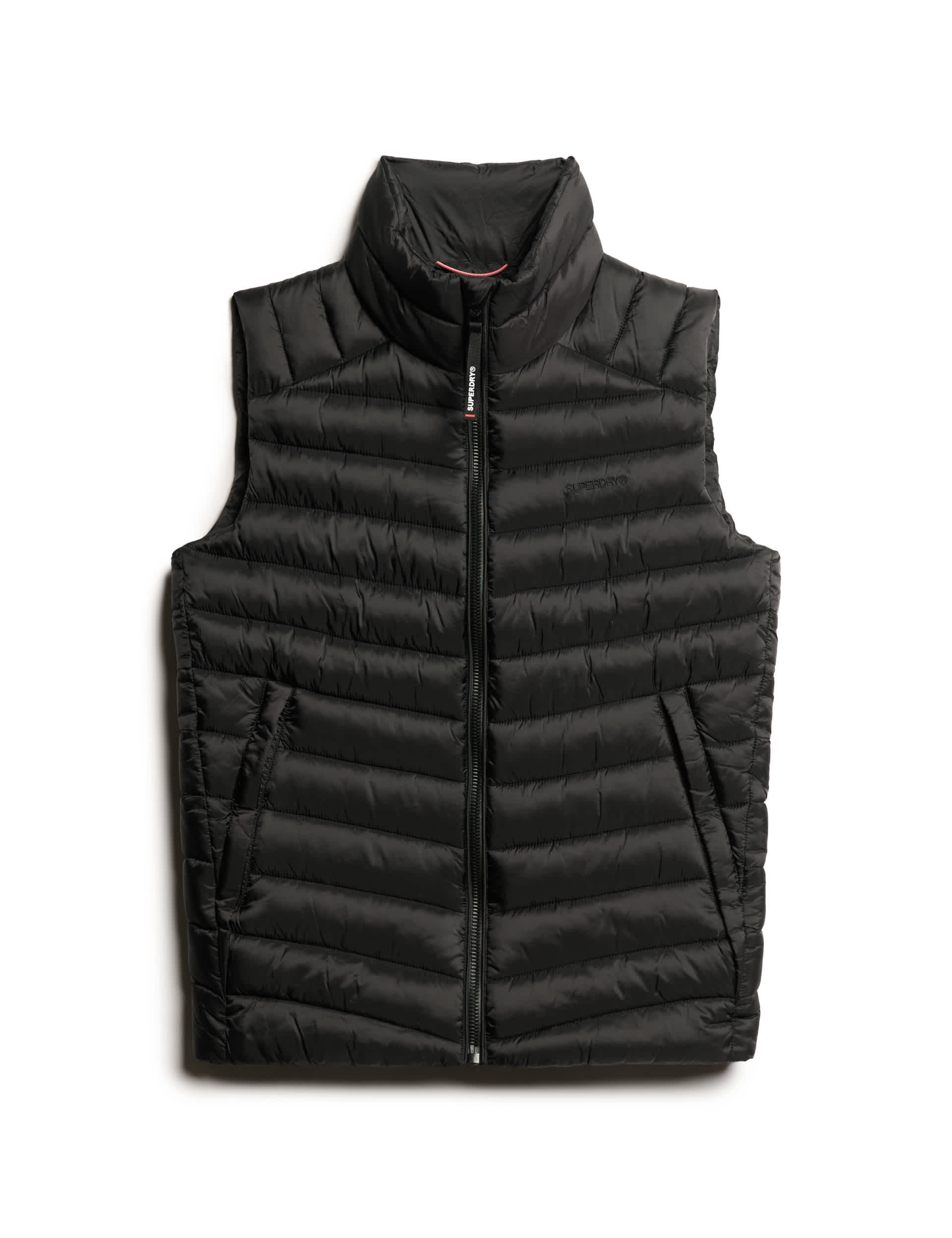 Superdry Men's Padded Gilet - S - Black, Black