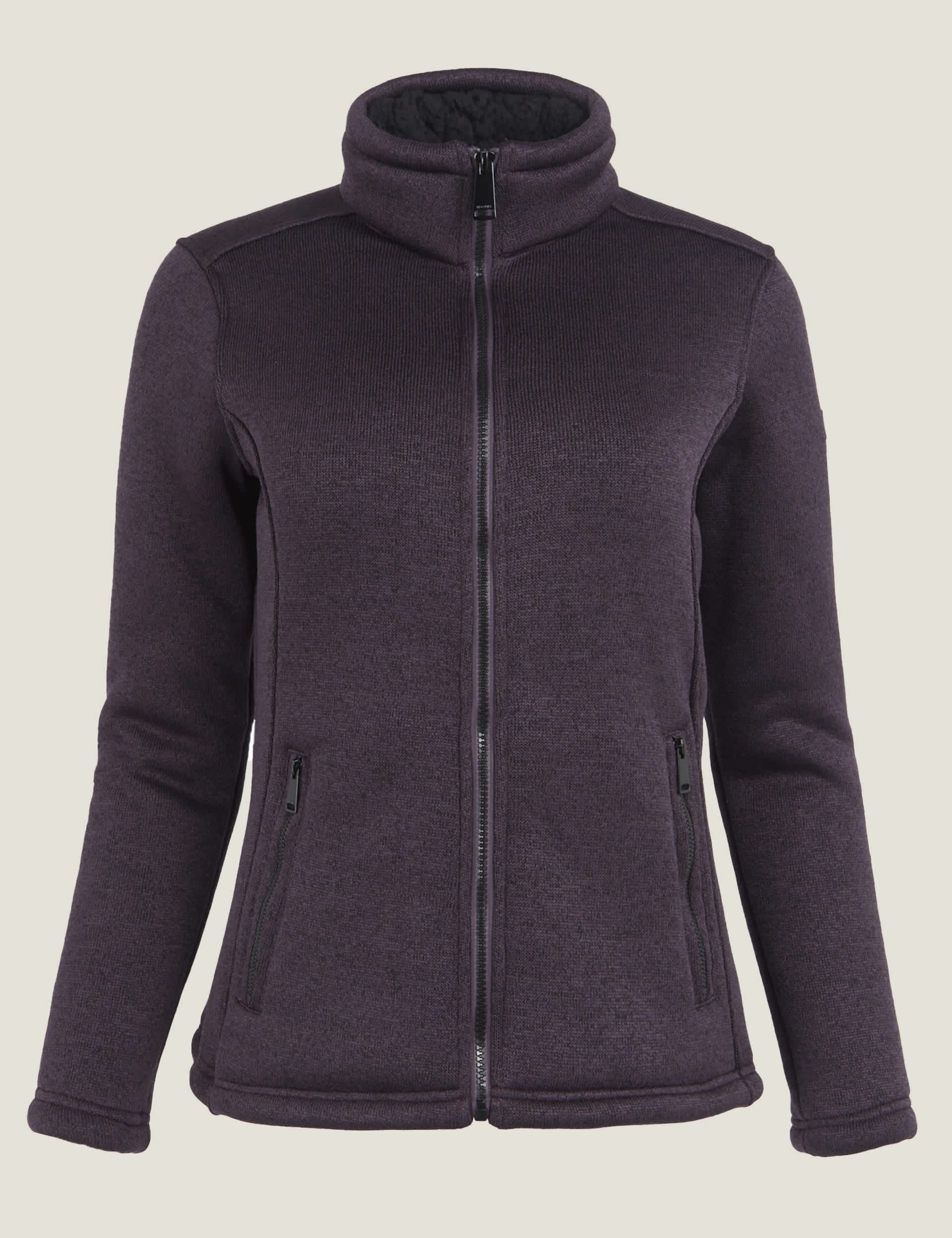 Regatta Women's Razia II Zip Up Funnel Neck Fleece Jacket - 16 - Purple, Purple