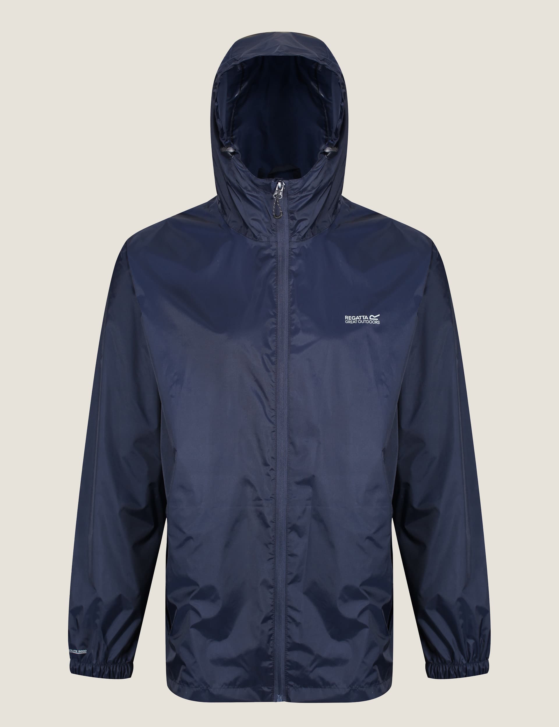 Regatta Men's Pack-It III Waterproof Hooded Jacket - XL - Blue, Blue