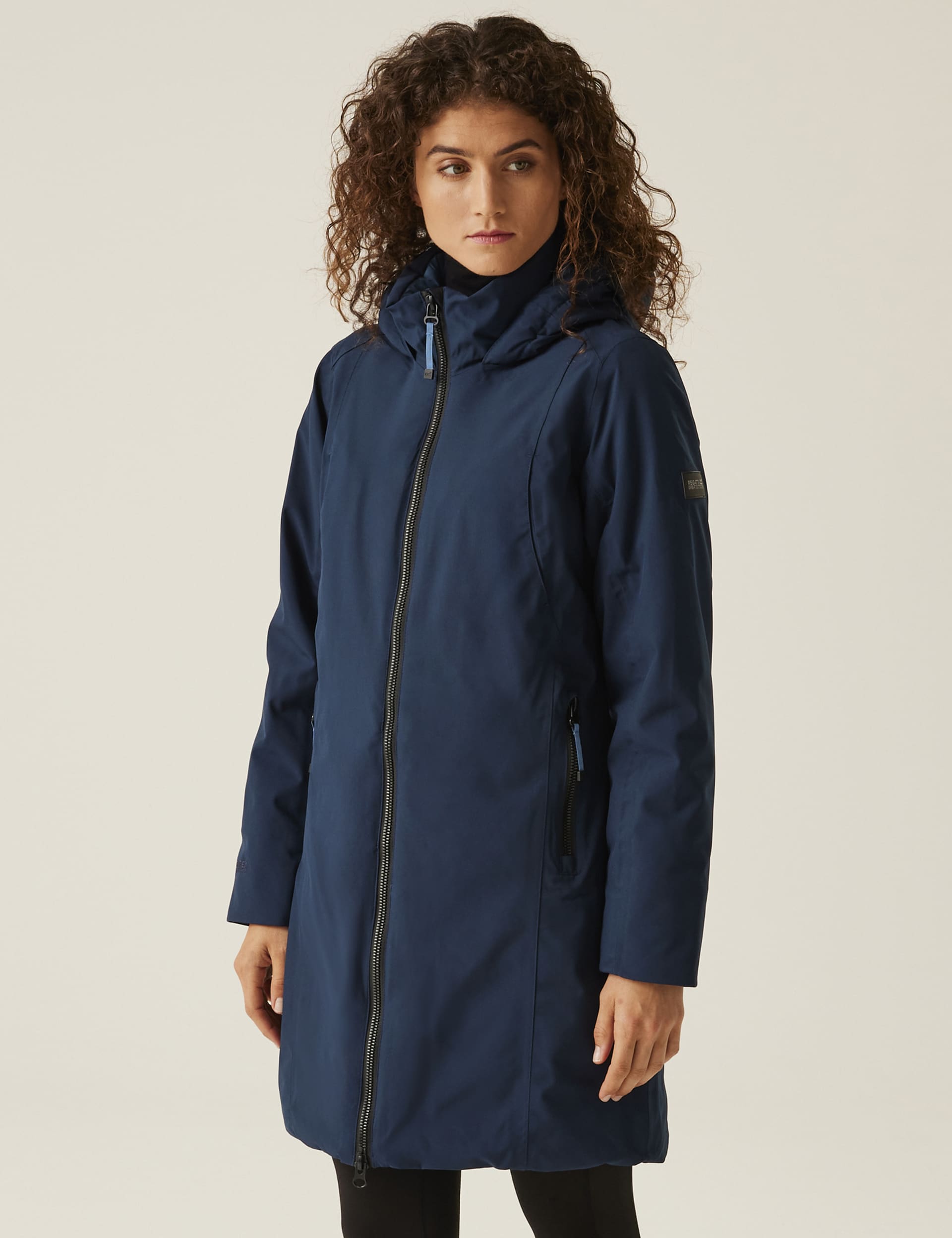 Regatta Women's Yewbank IV Waterproof Padded Hooded Coat - 12 - Navy, Navy