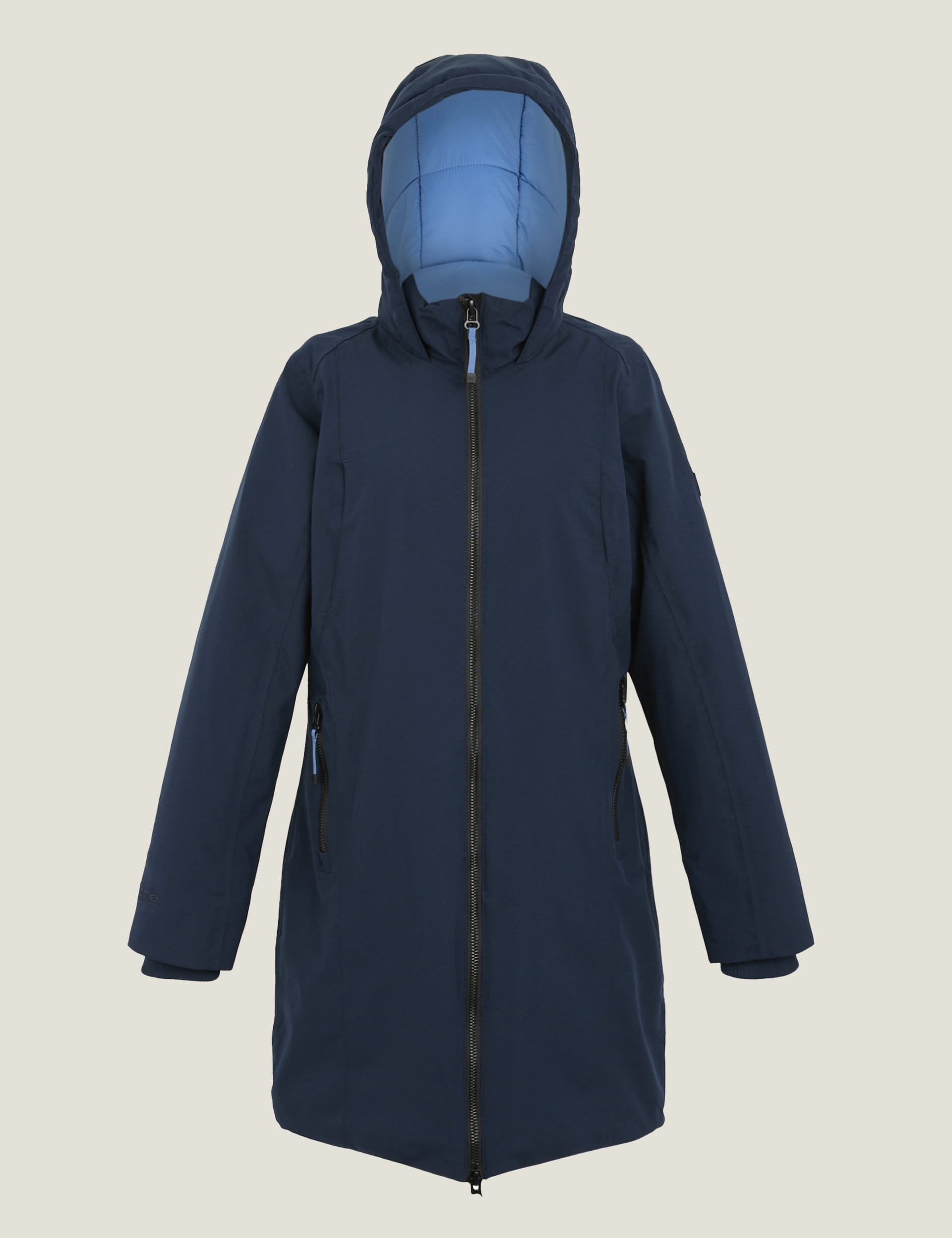 Regatta Women's Yewbank IV Waterproof Padded Hooded Coat - 12 - Navy, Navy