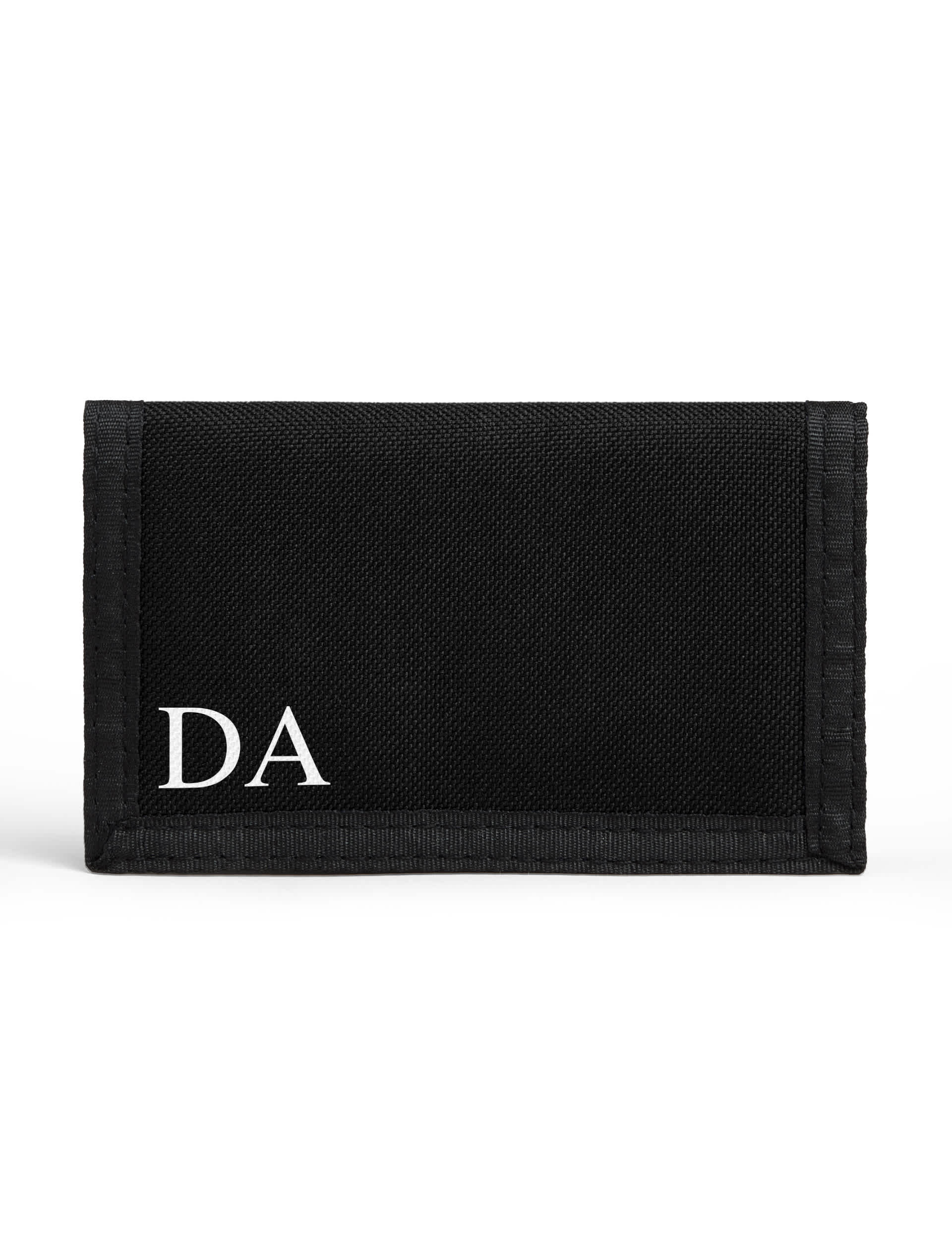 Dollymix Men's Personalised Ripper Wallet - Black, Black