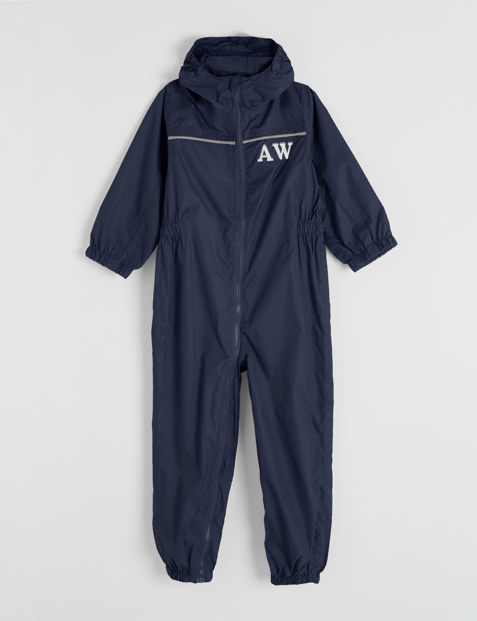 Dollymix Personalised Kids Paddle Rain Suit (12 Mths-5 Yrs) - 2-3Y - Navy, Navy,Pink