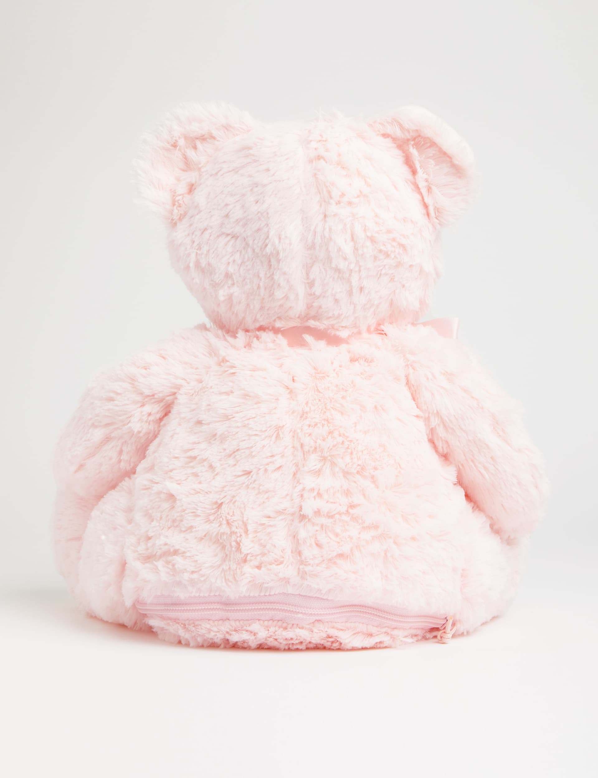 Alphabet Personalised Soft Plush New Baby Bear - Pink, Pink