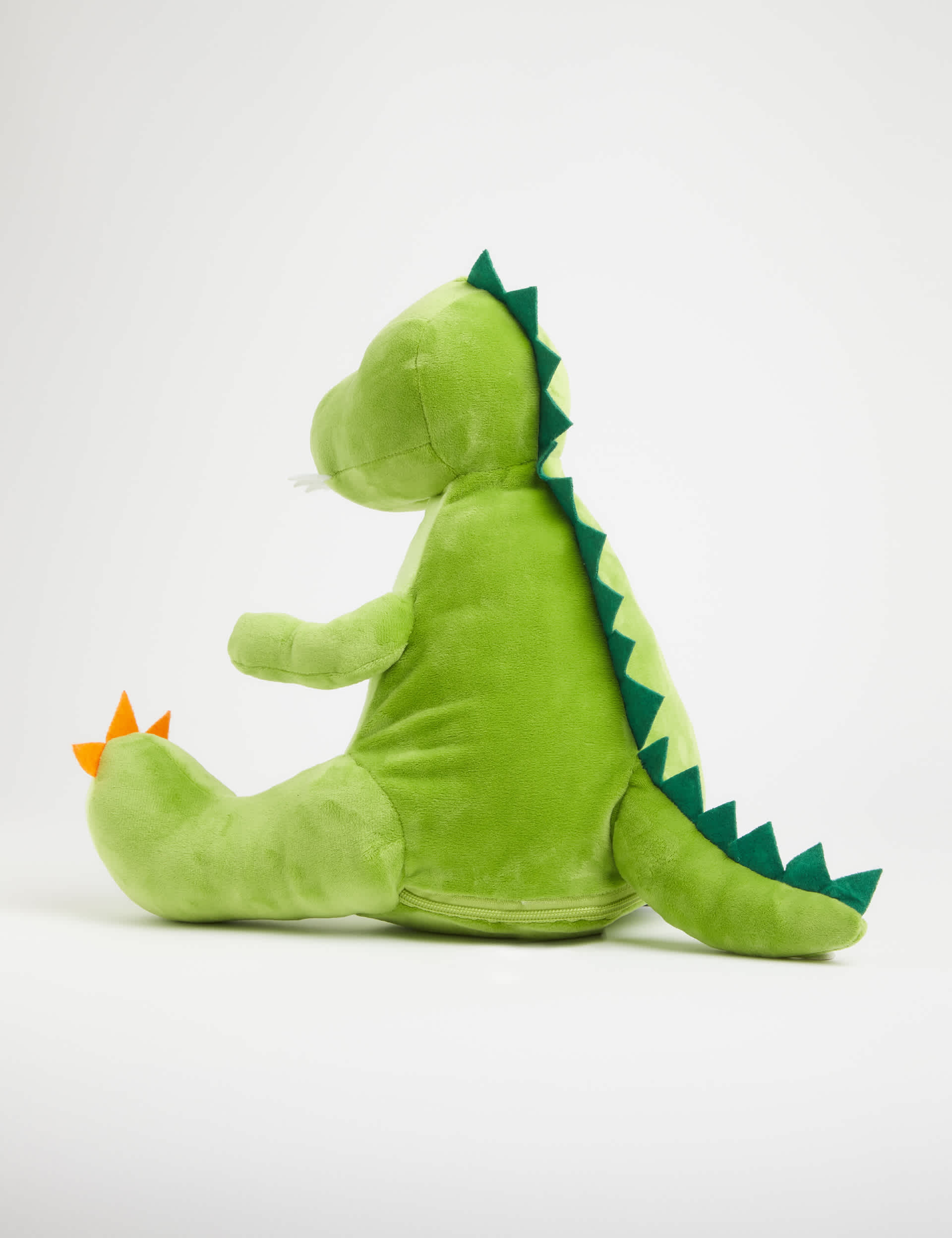 Alphabet Personalised Soft Plush Dinosaur - Green, Green