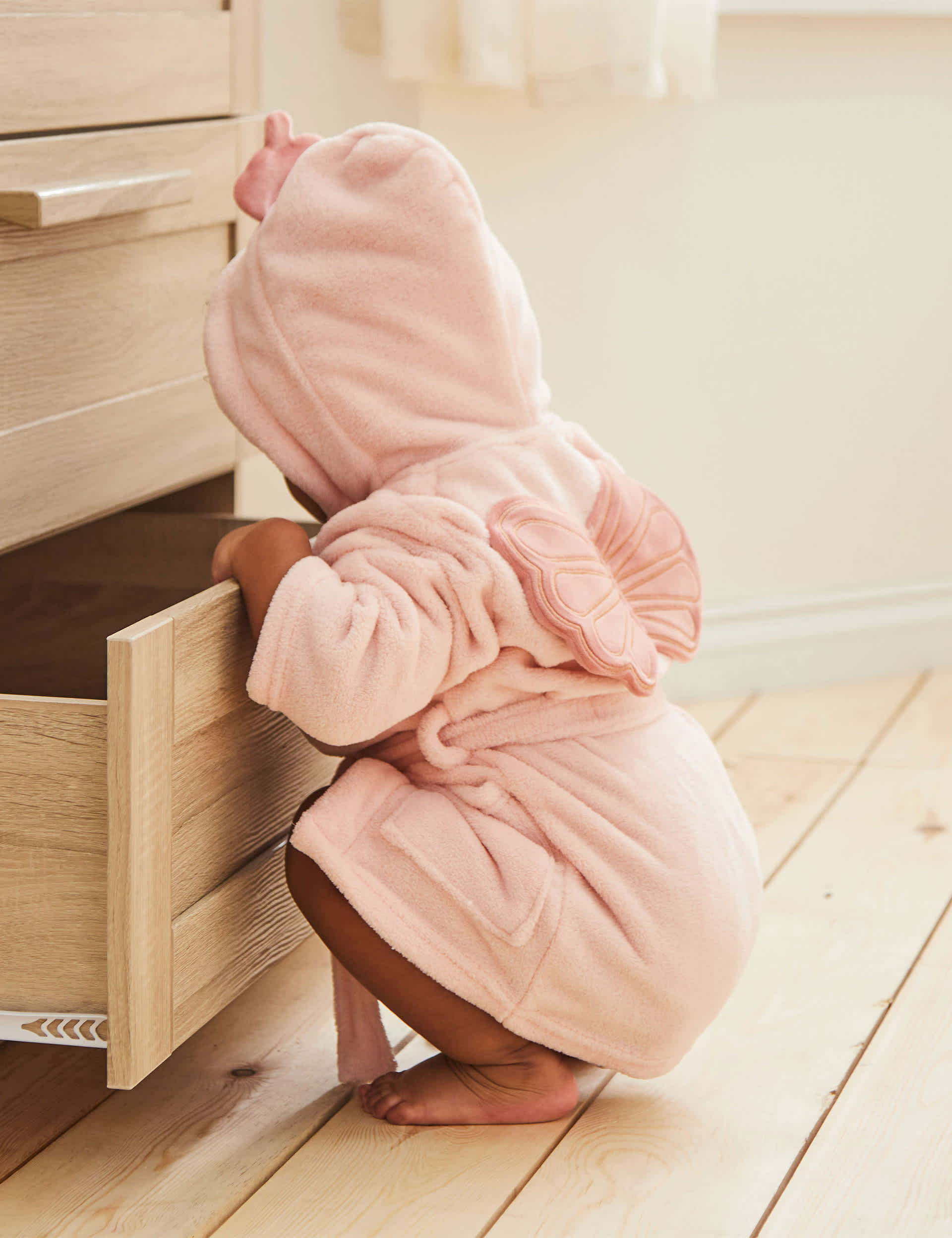 My 1St Years Girls Personalised Fairy Princess Fleece Dressing Gown (0-7 Yrs)