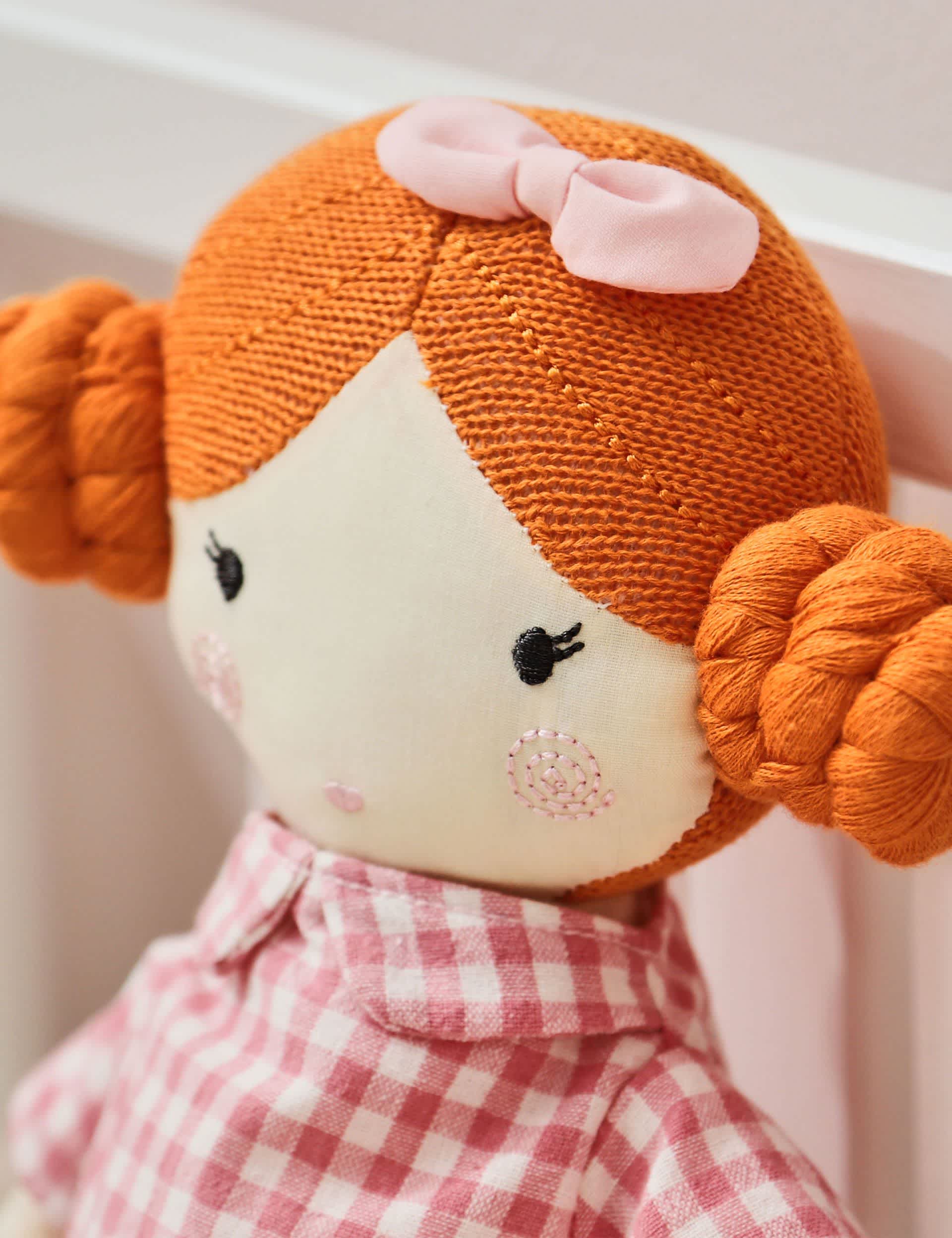 My 1St Years Personalised My 1st Doll With Red Hair - Pink, Pink