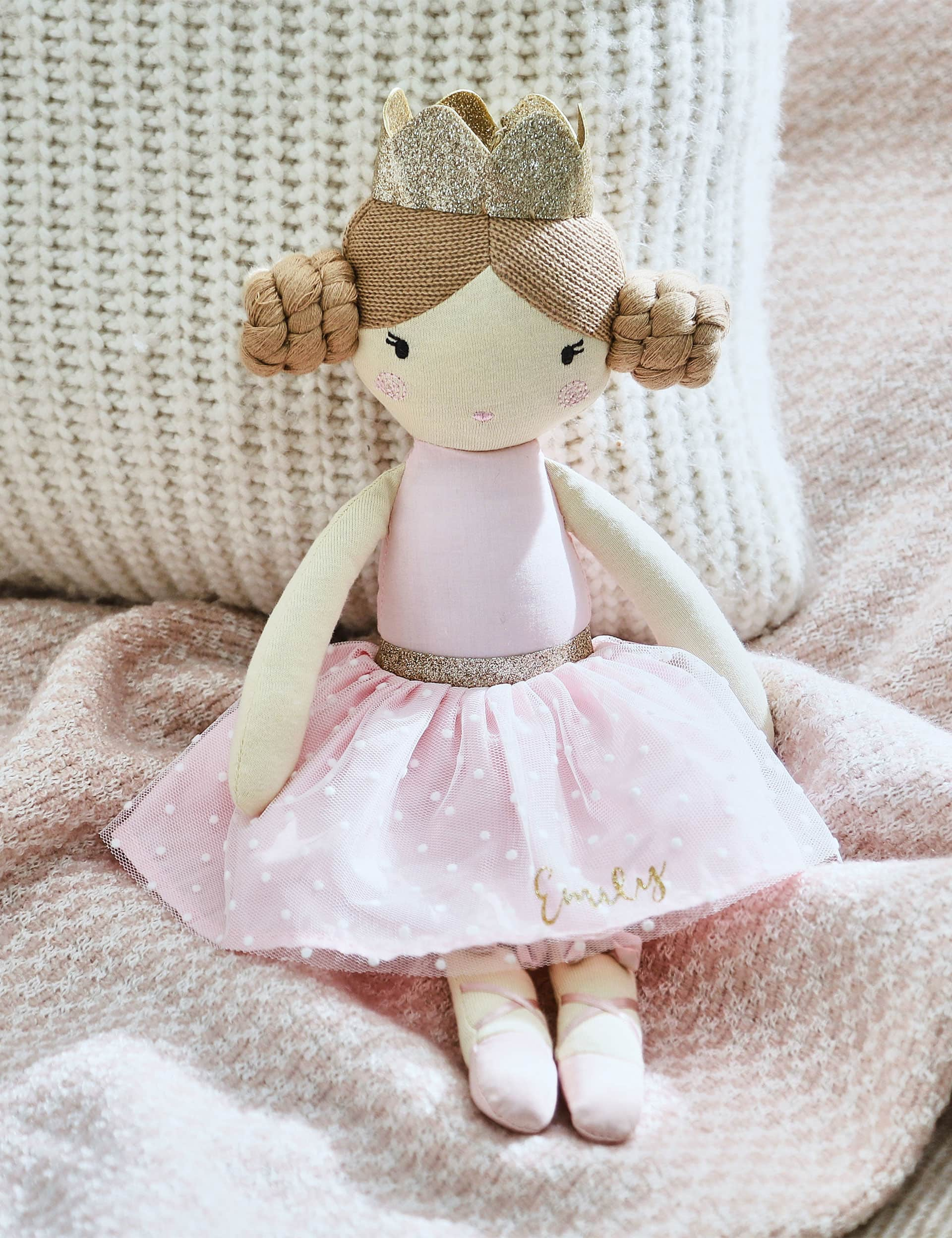 My 1St Years Personalised Ballerina Doll With Fair Hair - Pink, Pink