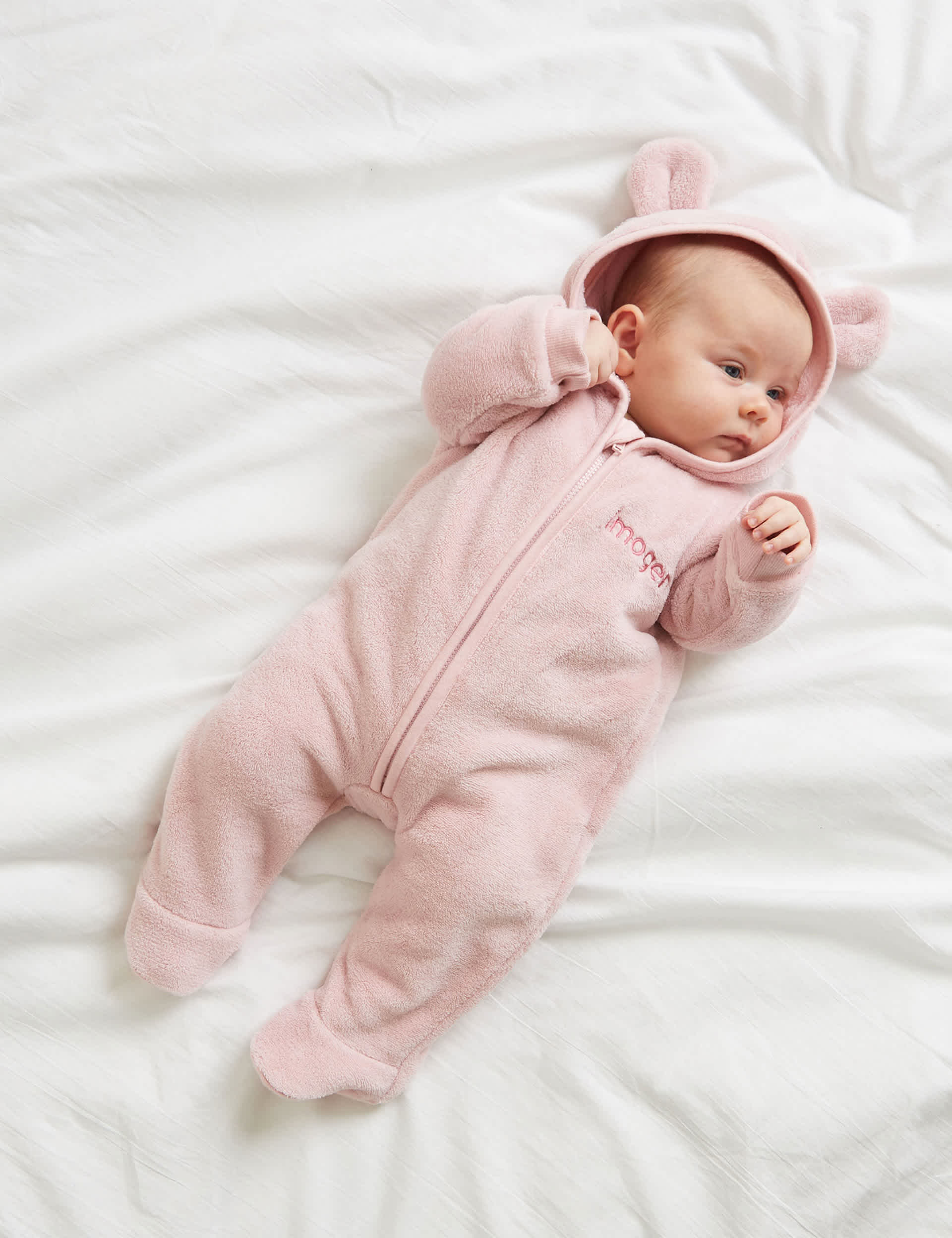 My 1St Years Personalised Pink Fleece Onesie (0-18 Mths) - 3-6 M, Pink