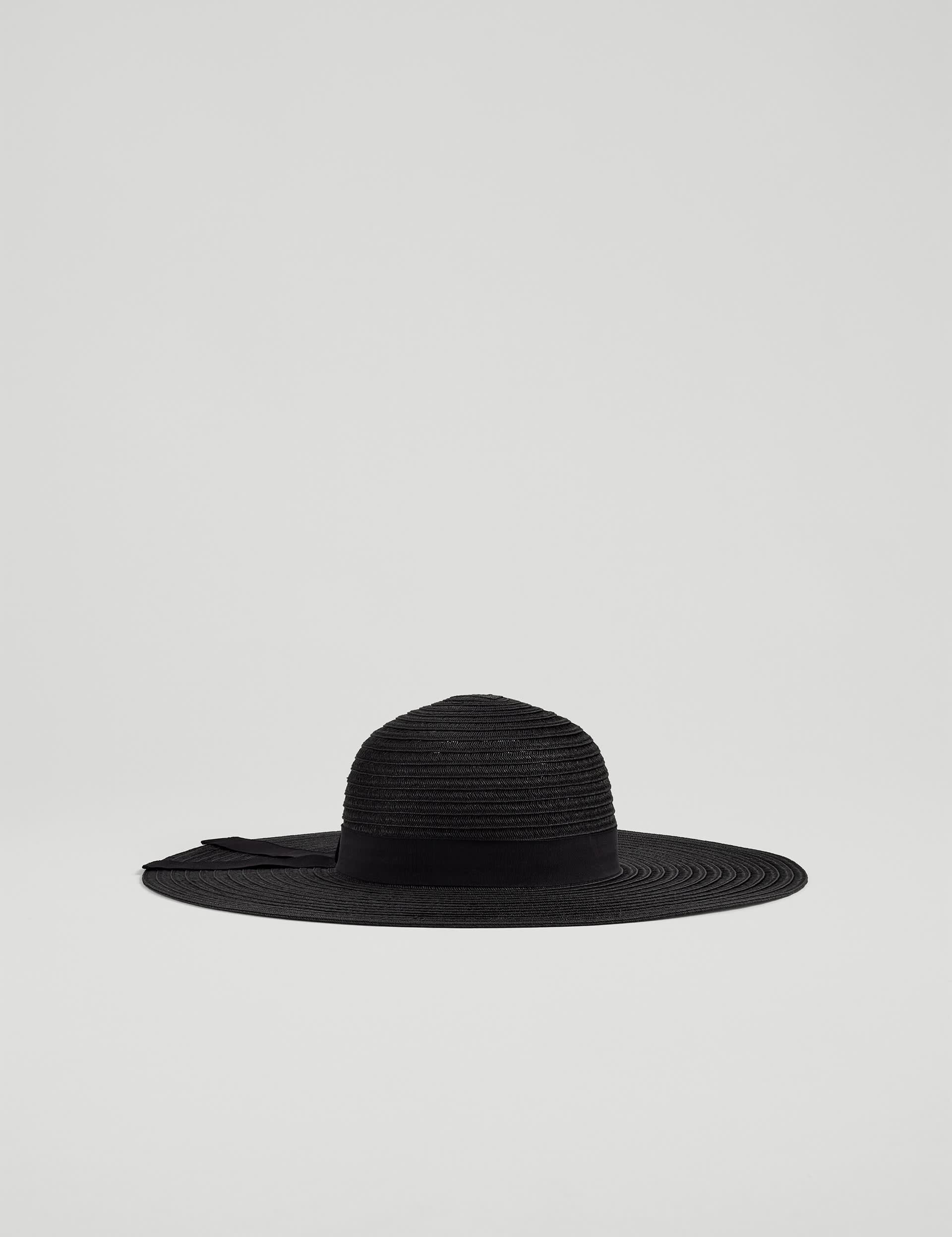 Lk Bennett Women's Wide Brim Floppy Hat - Black, Black