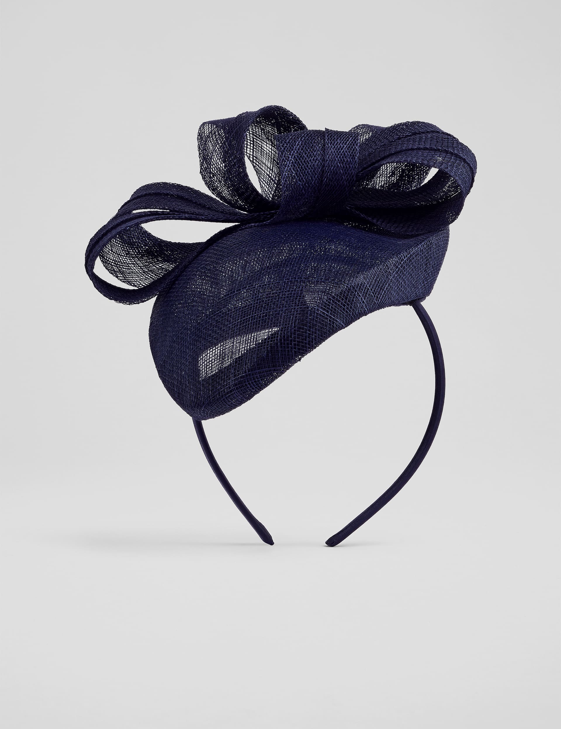 Lk Bennett Women's Bow Fascinator - Navy, Navy,Cream