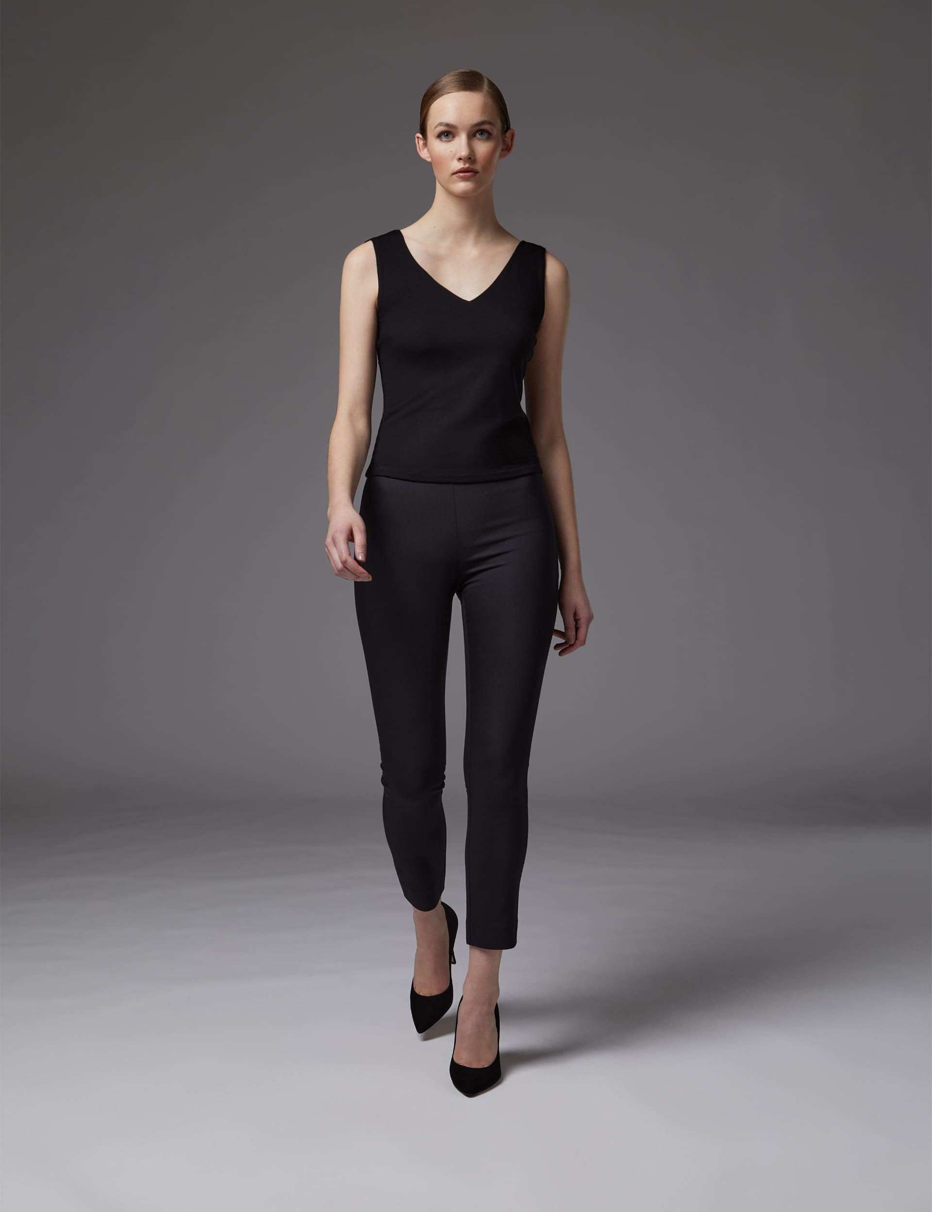 Lk Bennett Women's Jersey V-Neck Vest