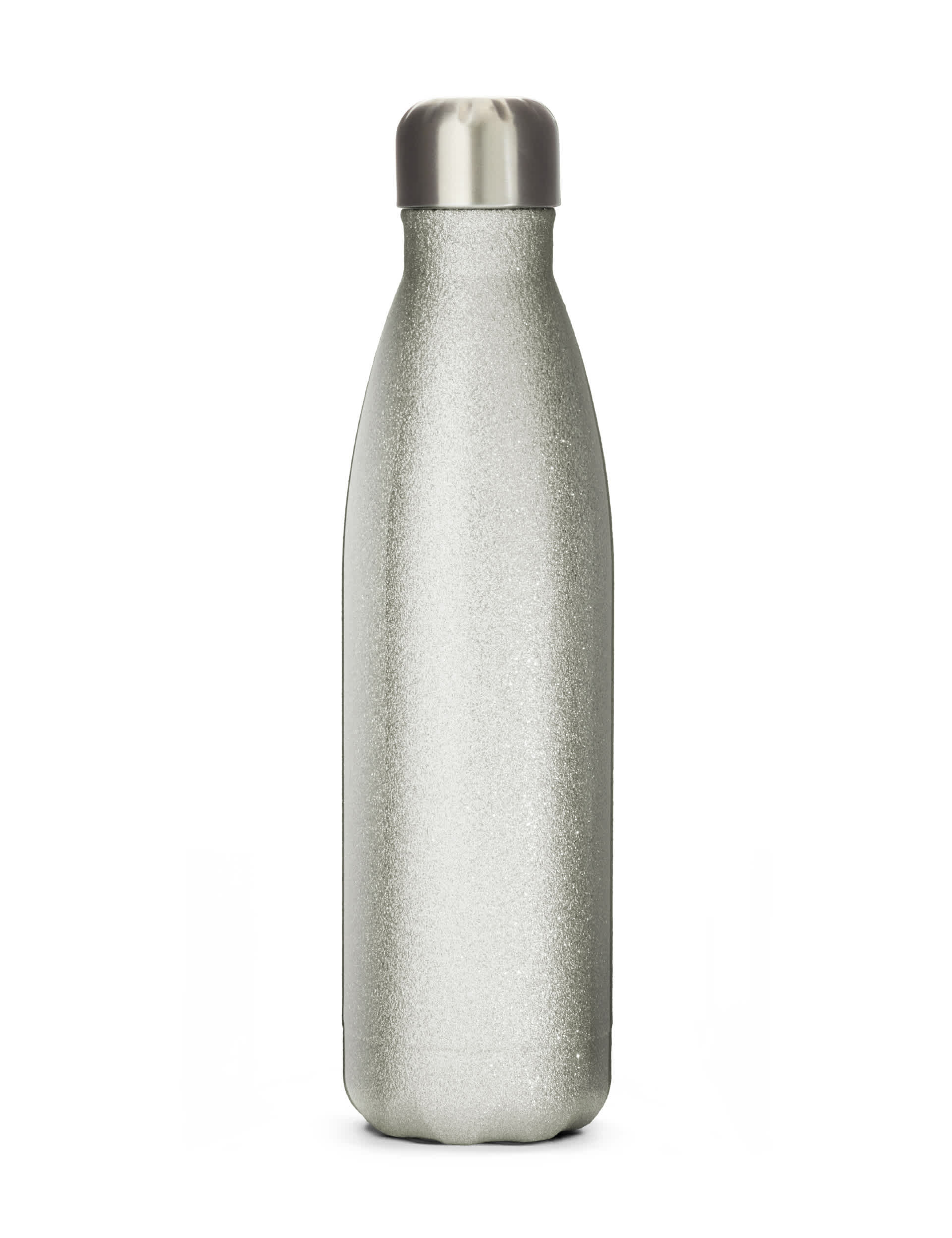 Dollymix Personalised Water Bottle - Silver, Silver