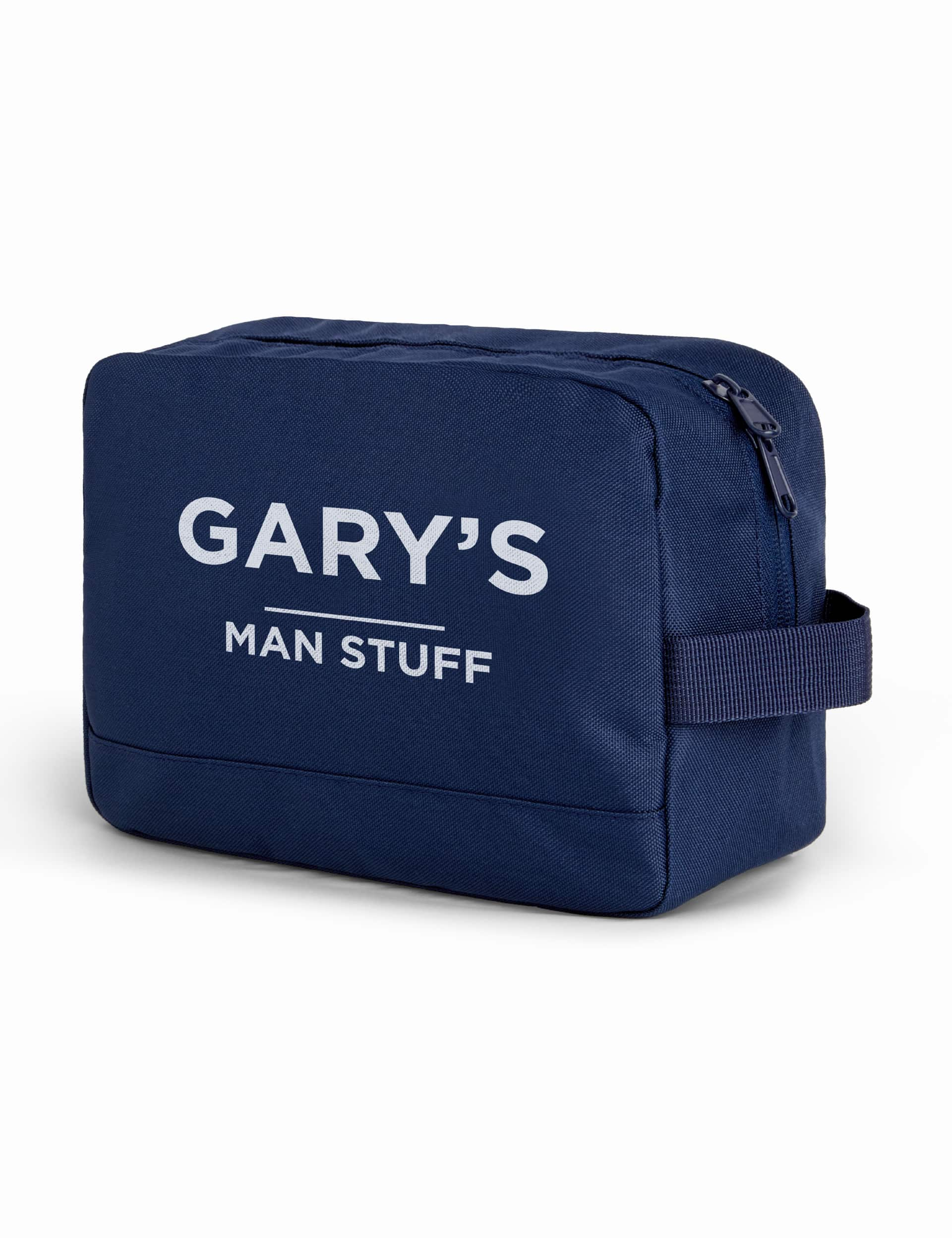 Dollymix Men's Personalised Wash Bag - one size - Navy, Navy