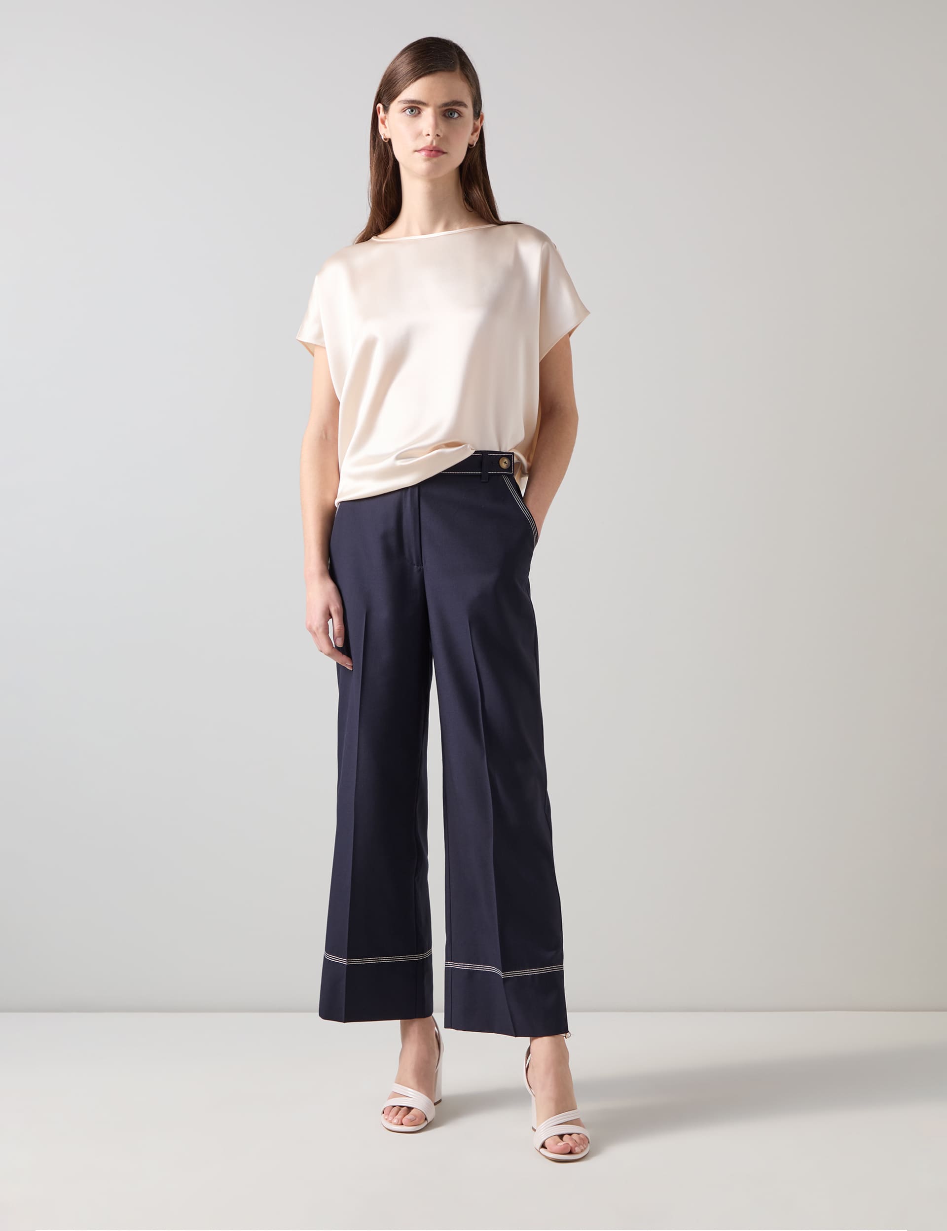 Lk Bennett Women's Wide Leg Culottes