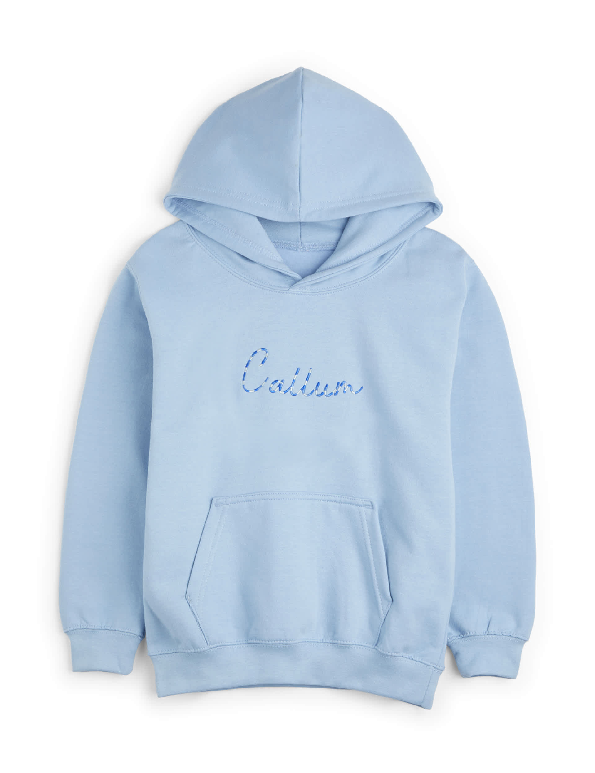 Dollymix Personalised Kids Hoodie - 5-6 Y - Blue, Blue