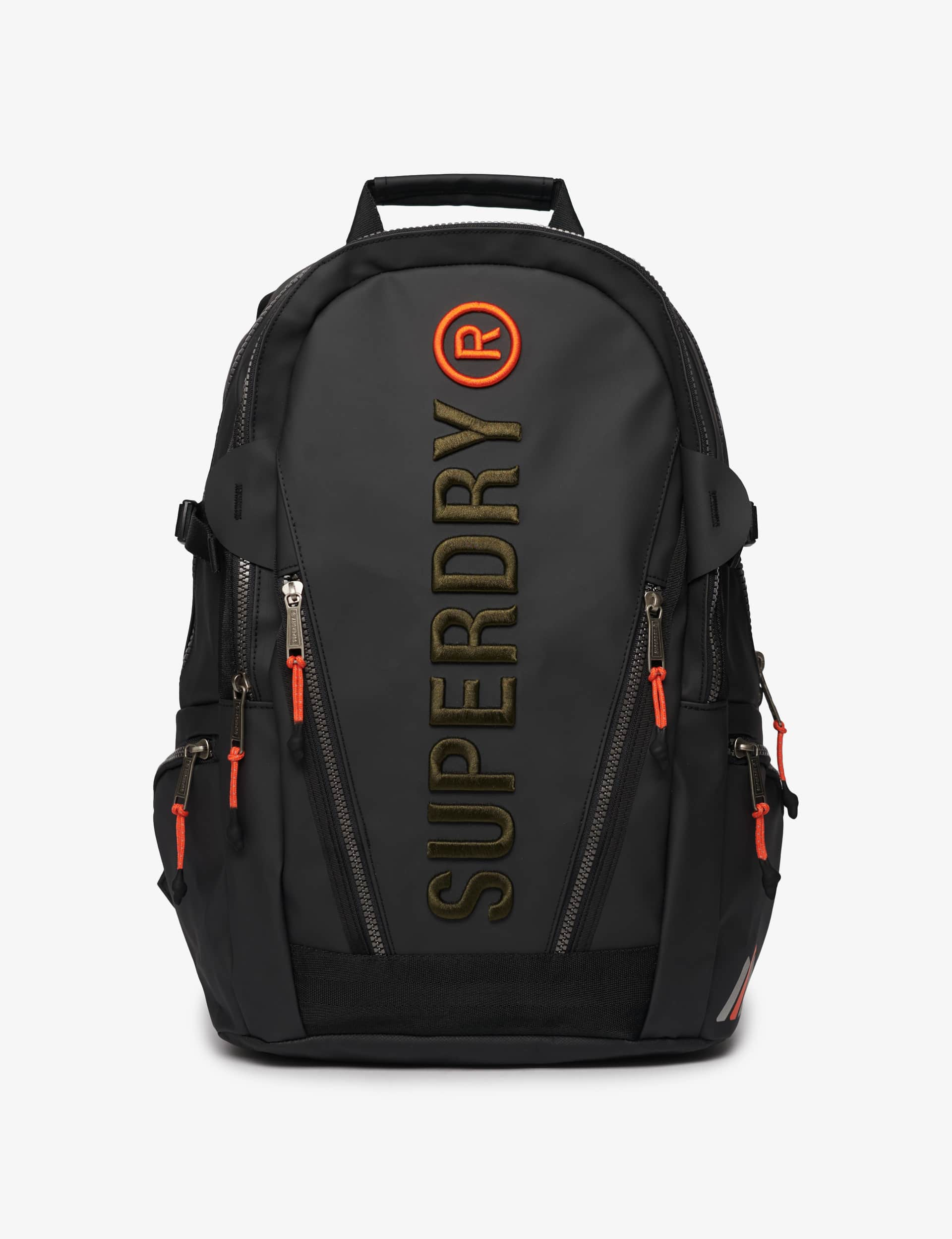 Superdry Women's Logo Embroidered Backpack - Black, Black