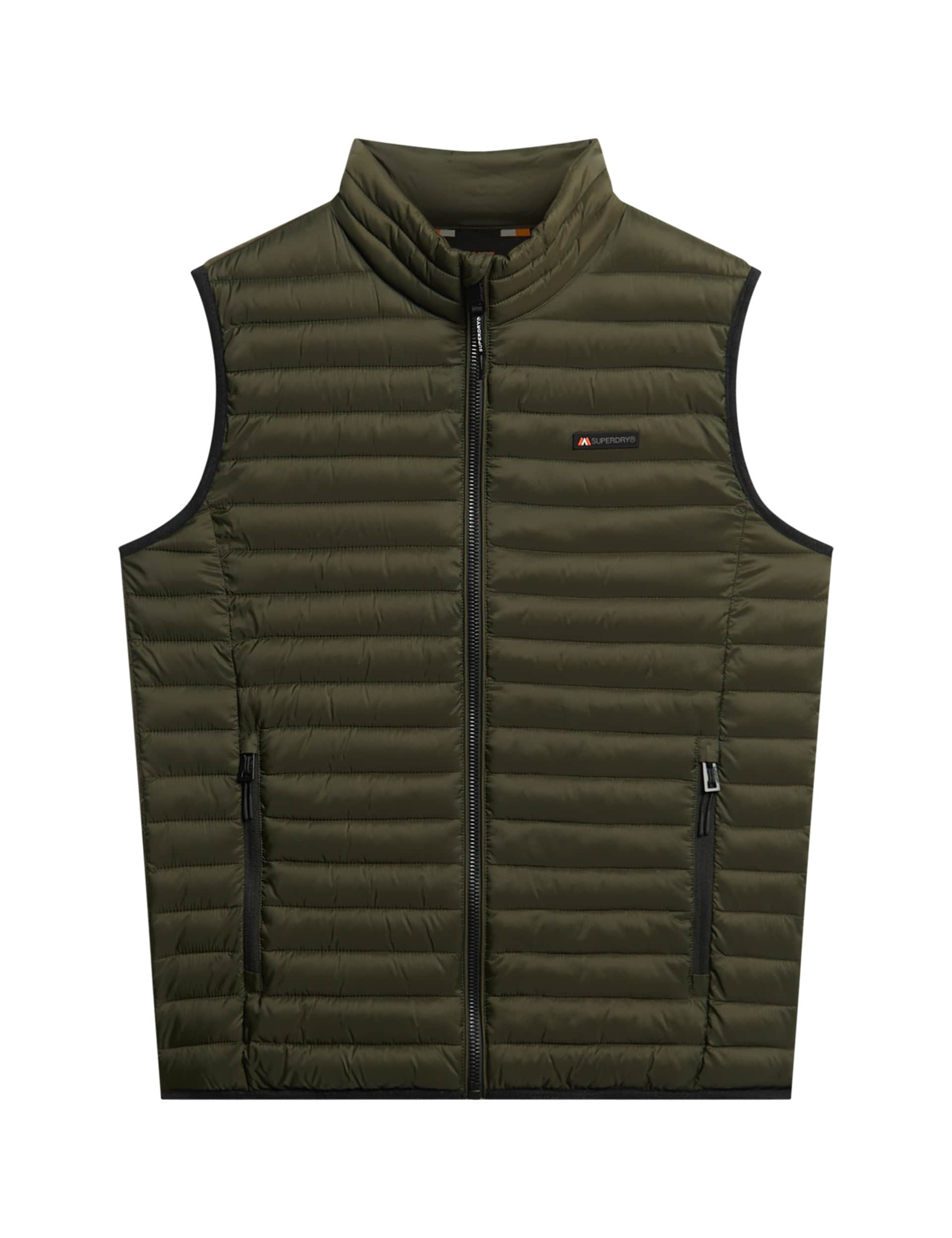 Superdry Men's Quilted Padded Gilet - XL - Green, Green