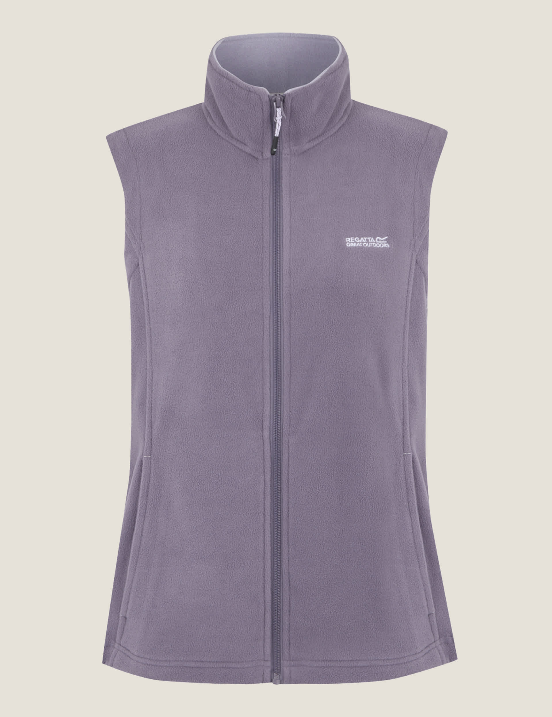 Regatta Women's Sweetness Fleece Funnel Neck Zip Up Gilet - 22 - Purple, Pink,Purple,Green