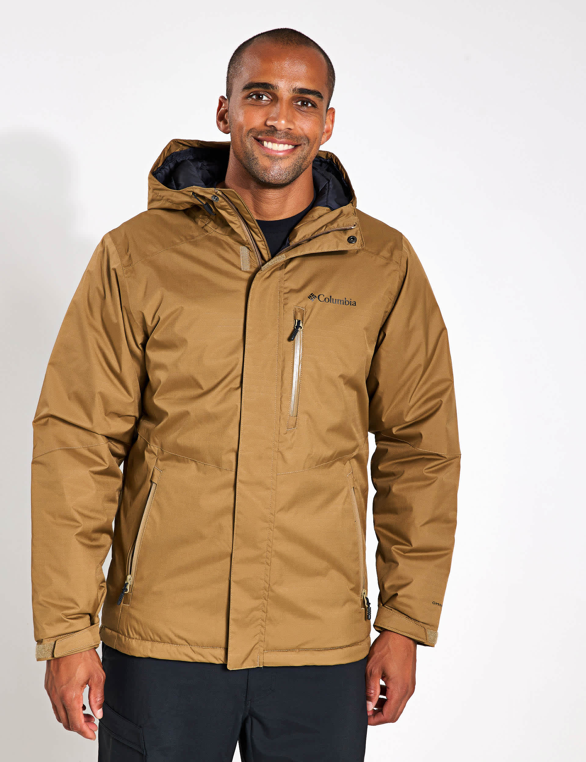 Columbia Men's Oak Harbour II Quilted Waterproof Jacket - Tan, Tan