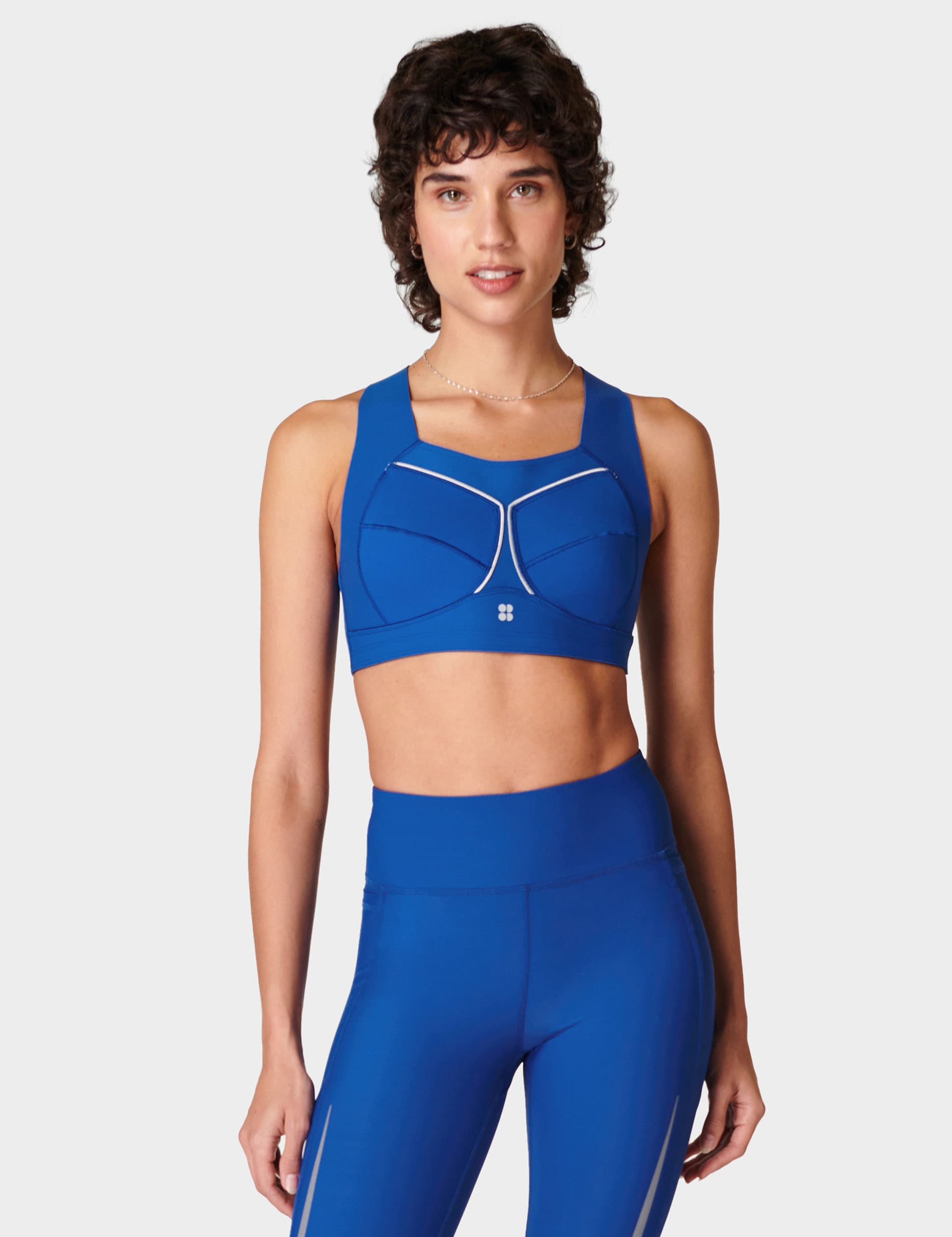 Sweaty Betty Women's Zero Gravity Running Bra - 32A - Bright Blue, Bright Blue