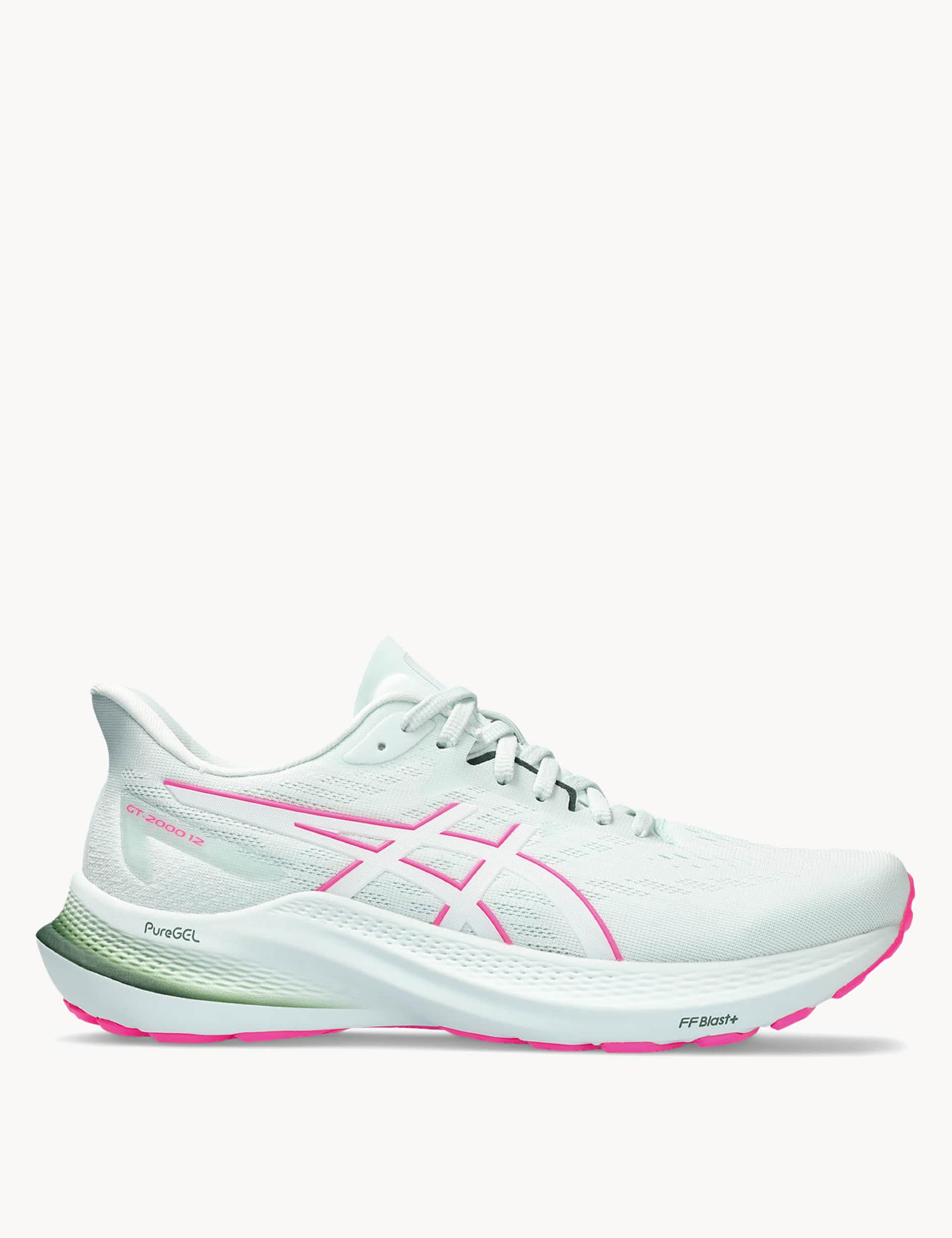 Asics Women's GT-2000 12 Lace Up Mesh Detail Trainers