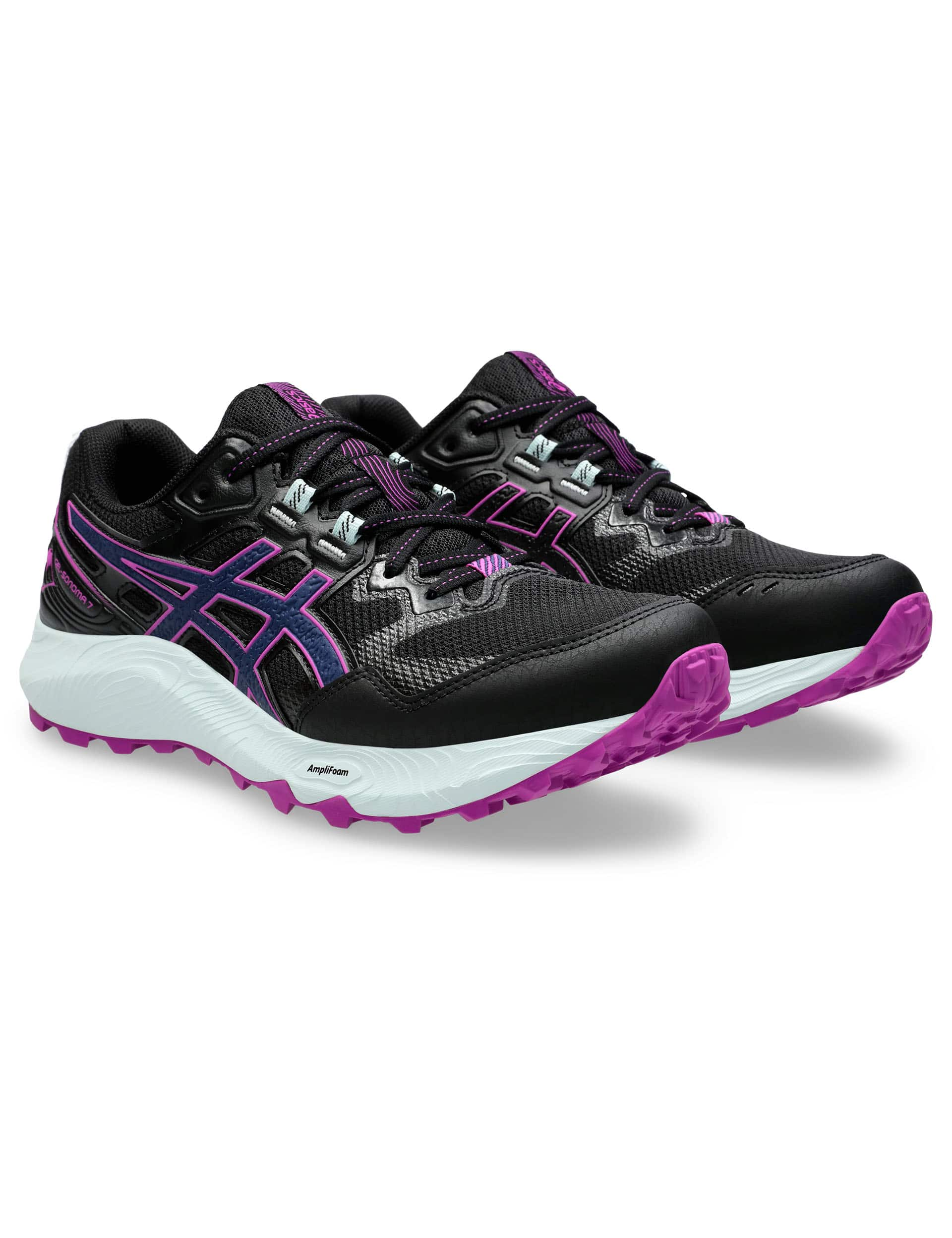 Asics Women's GEL-SONOMA 7 Trainers - 3 - Black, Black,Dark Navy