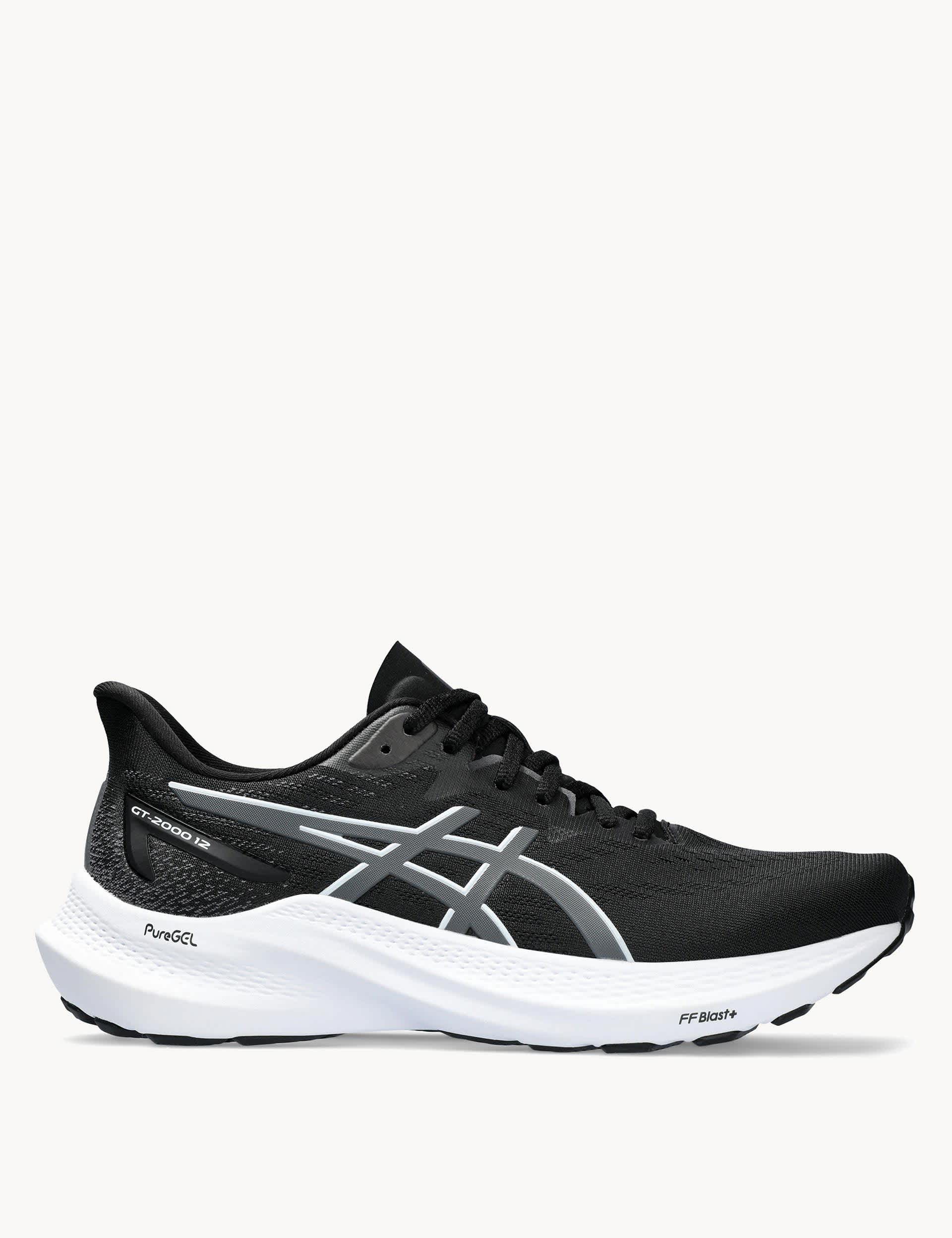 Asics Women's GT2000 V12 Trainers - 6.5 - Black Mix, Black Mix