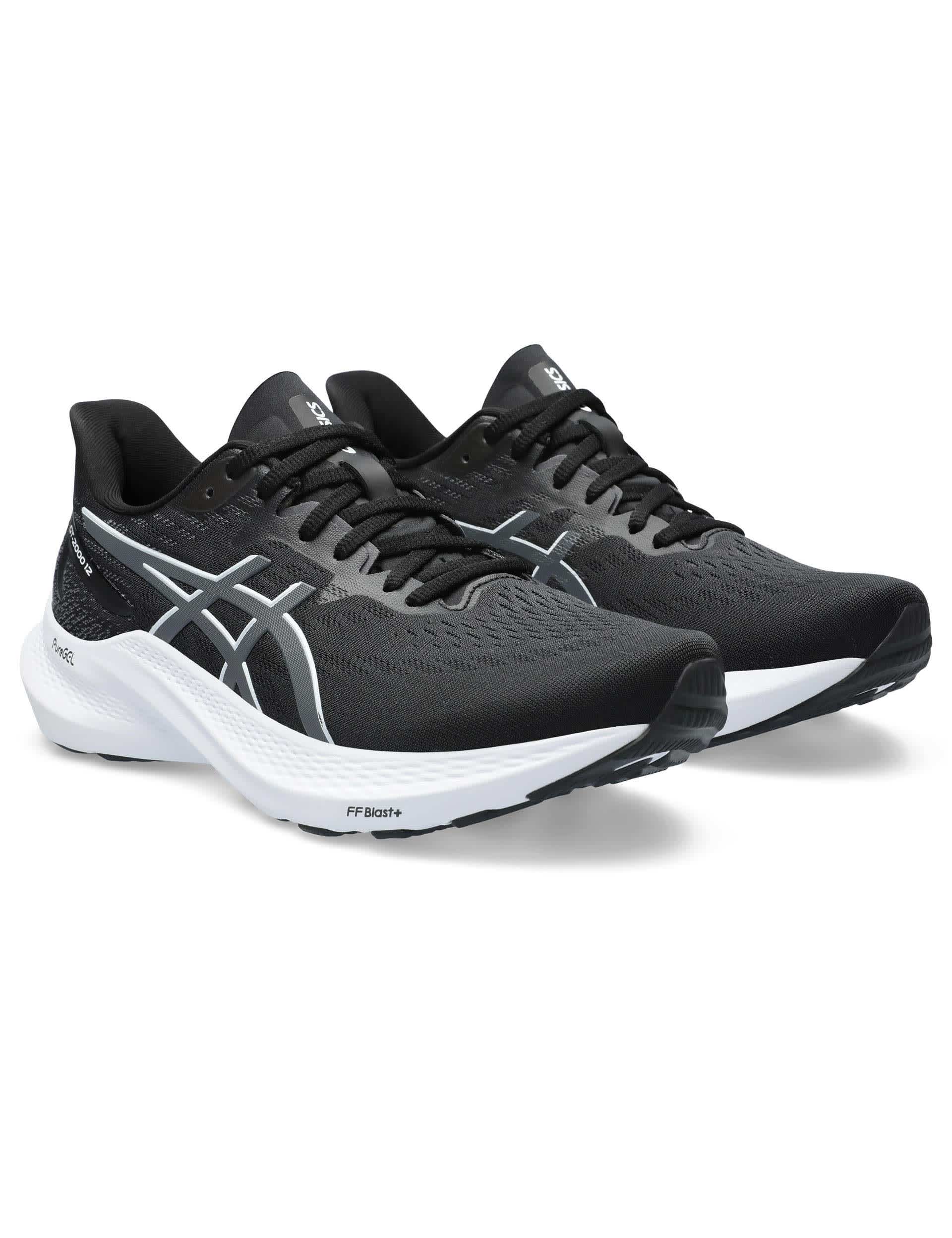 Asics Women's GT2000 V12 Trainers - 3.5 - Black Mix, Black Mix