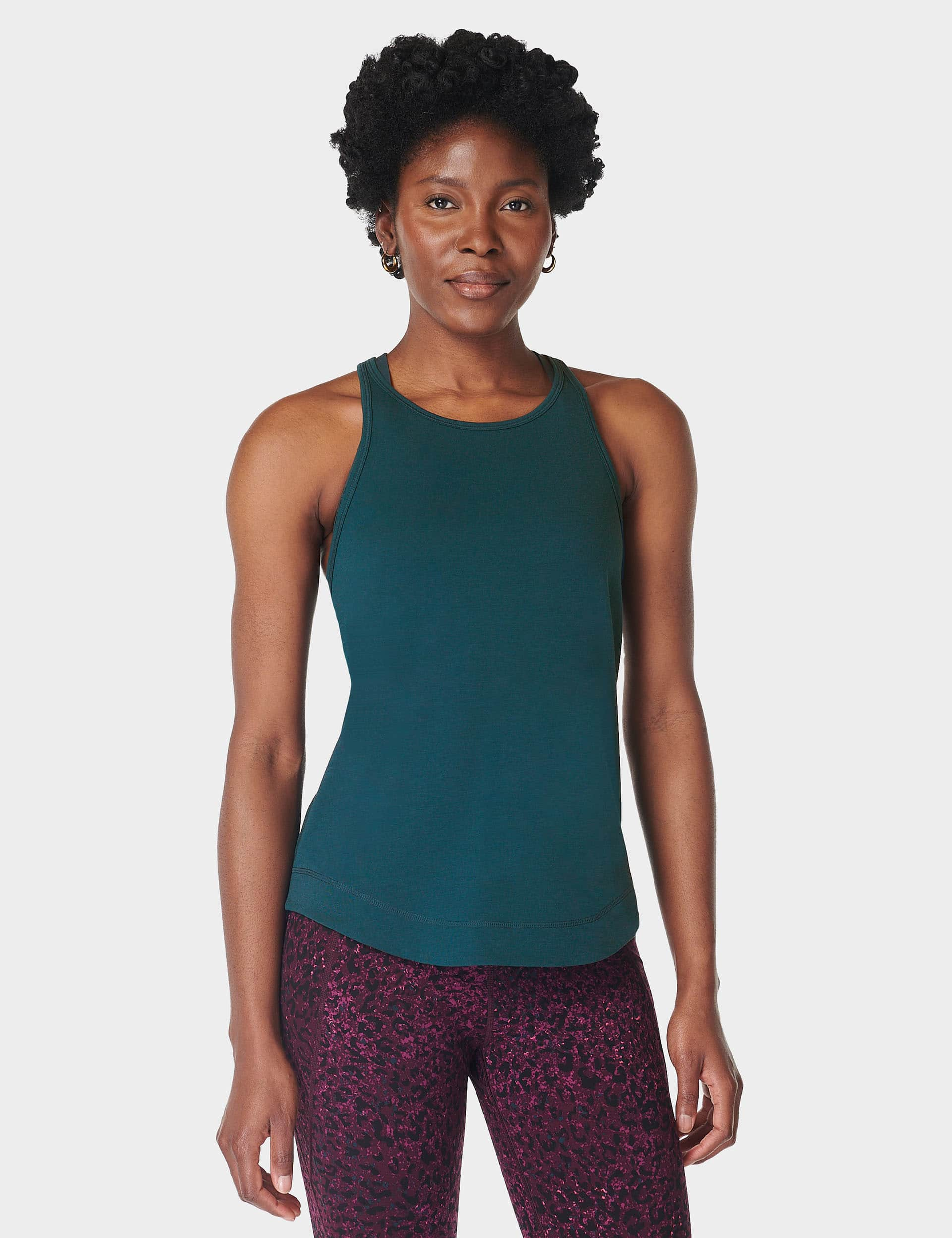 Sweaty Betty Women's Breathe Easy Relaxed Vest Top - Teal Green, Teal Green