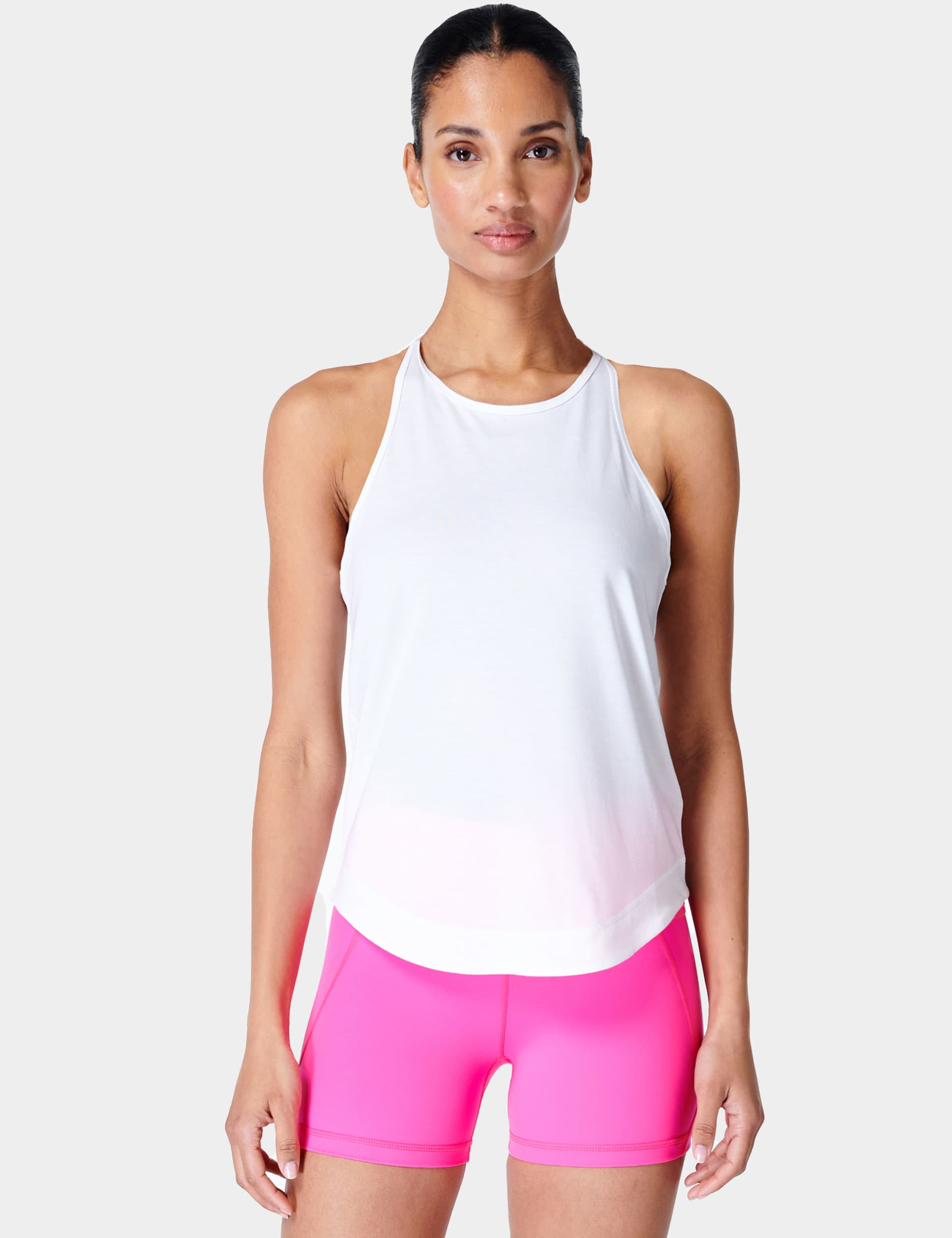 Sweaty Betty Women's Breathe Easy Relaxed Vest Top - White, Black,Navy,White