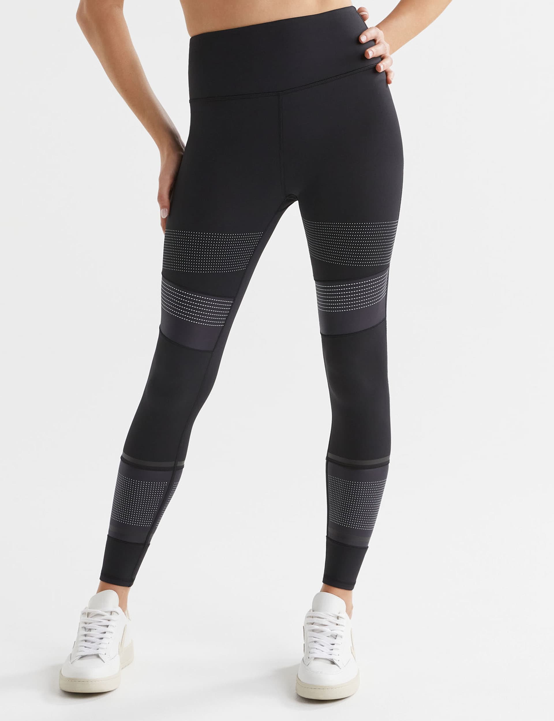 Lilybod Women's Arena Panelled High Waisted Leggings