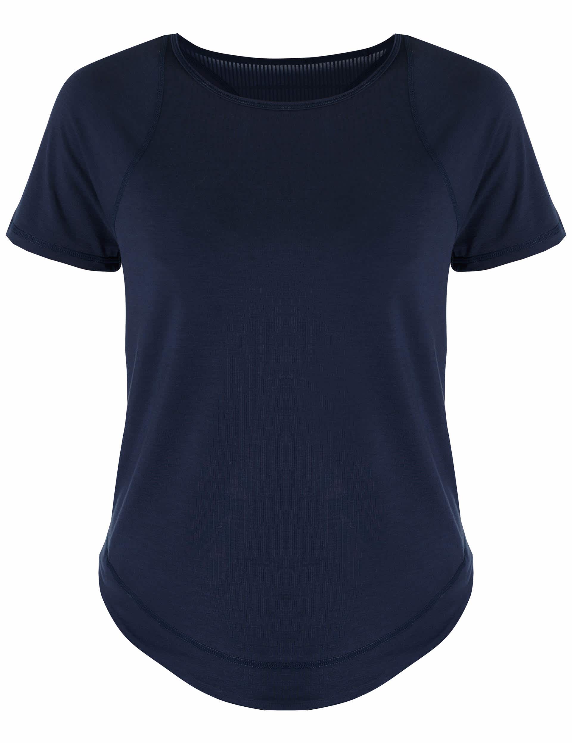 Sweaty Betty Women's Breathe Easy T-Shirt - M - Navy, Black,White,Navy