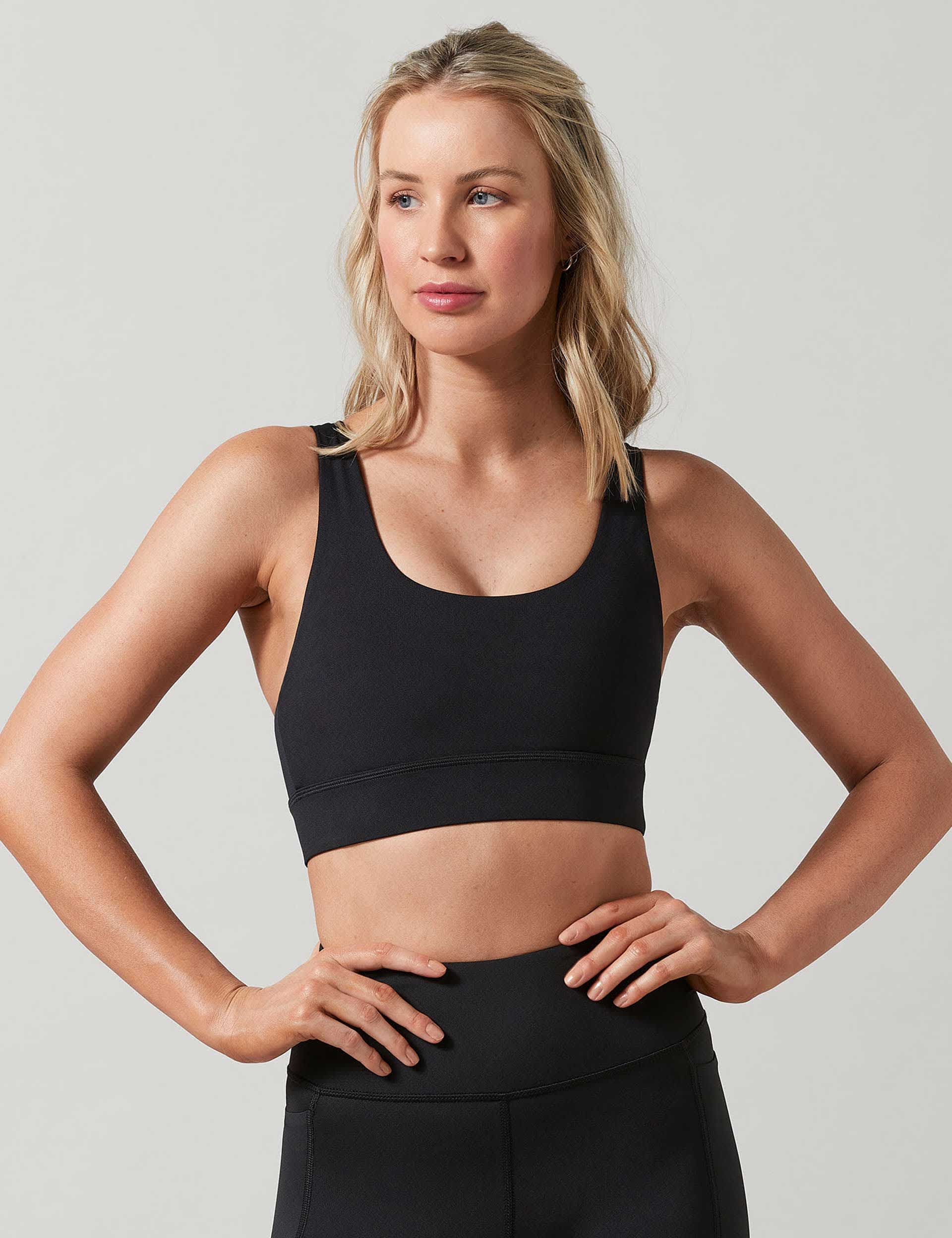 Lilybod Women's Zoe Non Wired Sports Bra - M - Black, Black