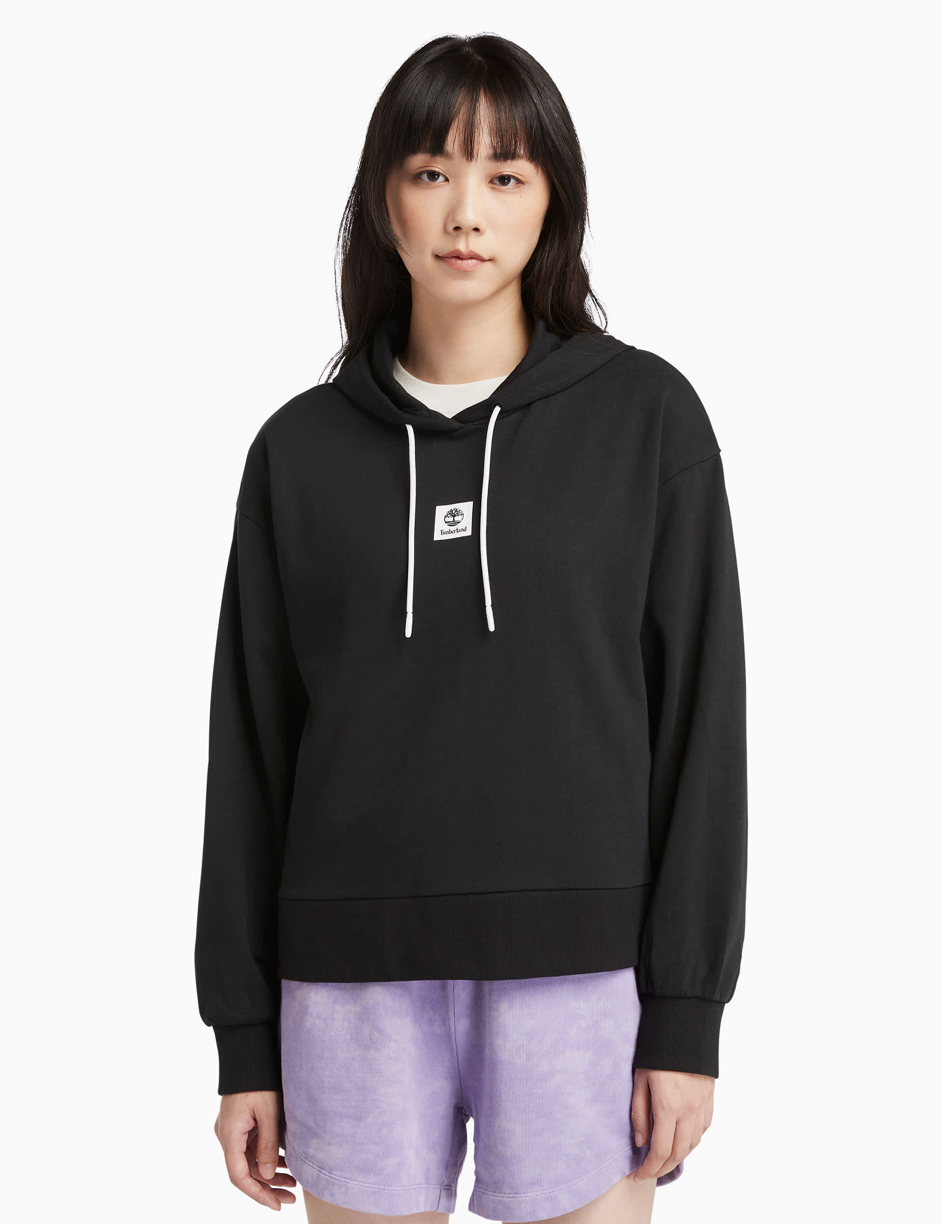 Timberland Women's Cotton Rich Hoodie - M - Black, Black