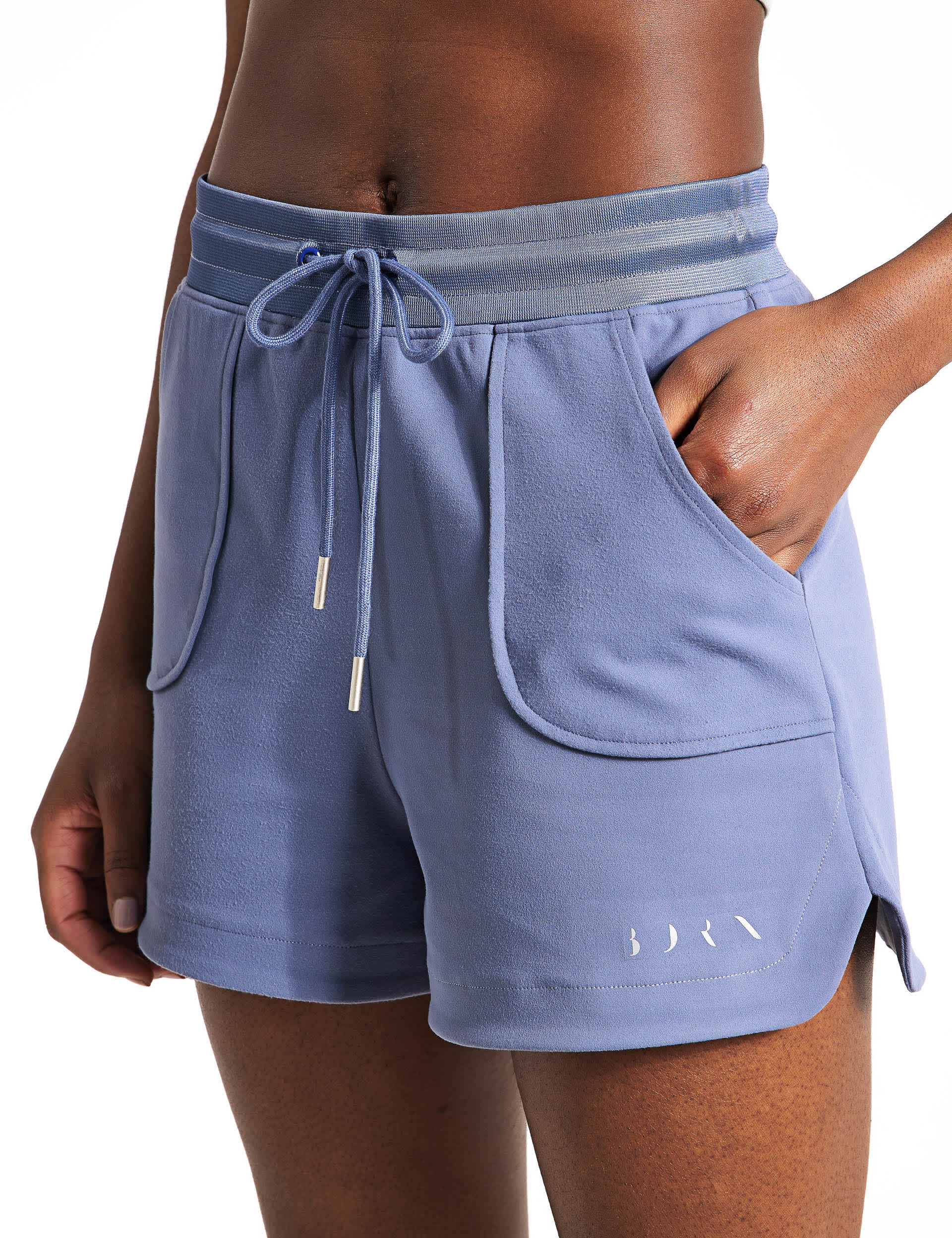 Born Women's Abbie High Waisted Running Shorts