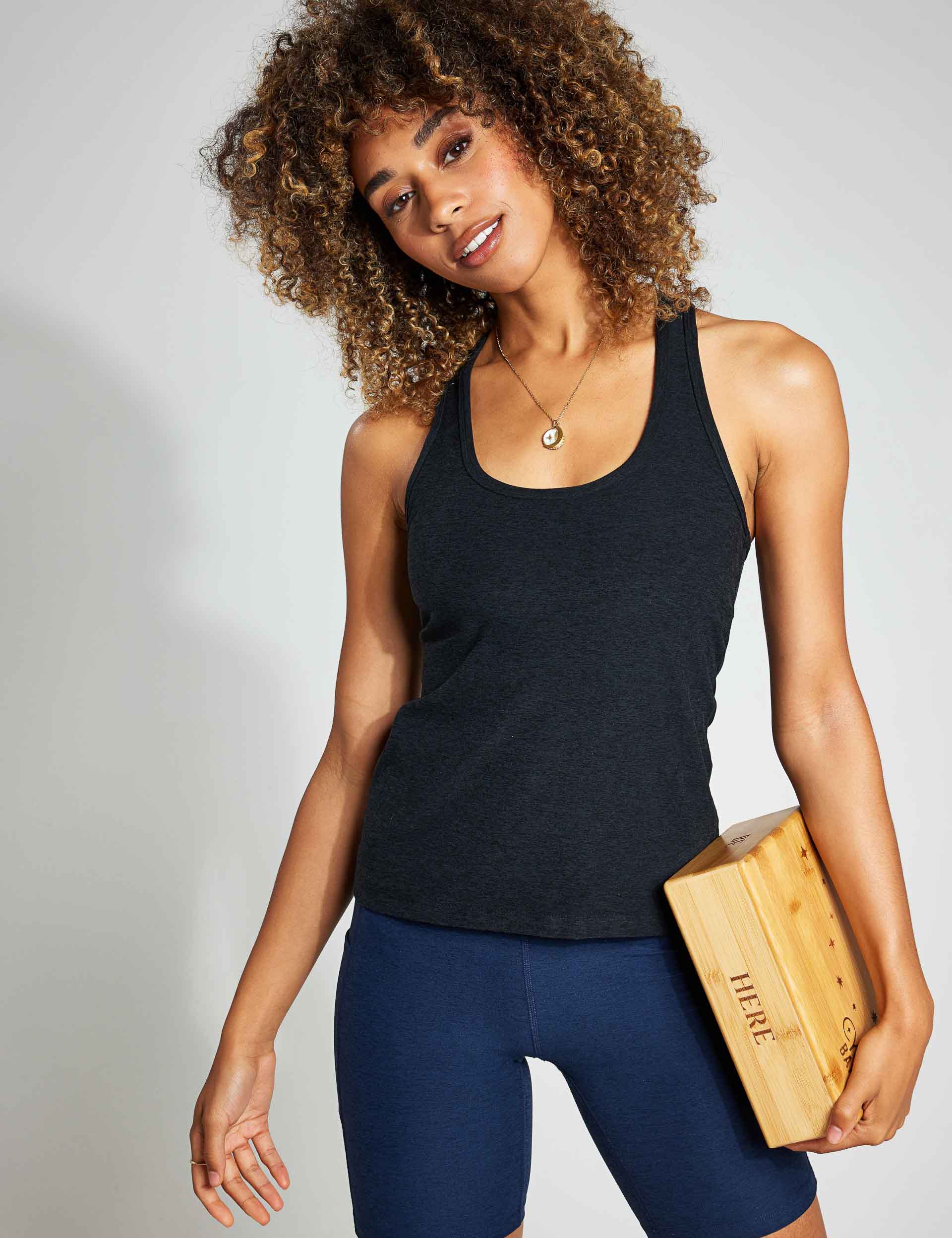 Beyond Yoga Women's Spacedye Step Up Racer Back Vest Top