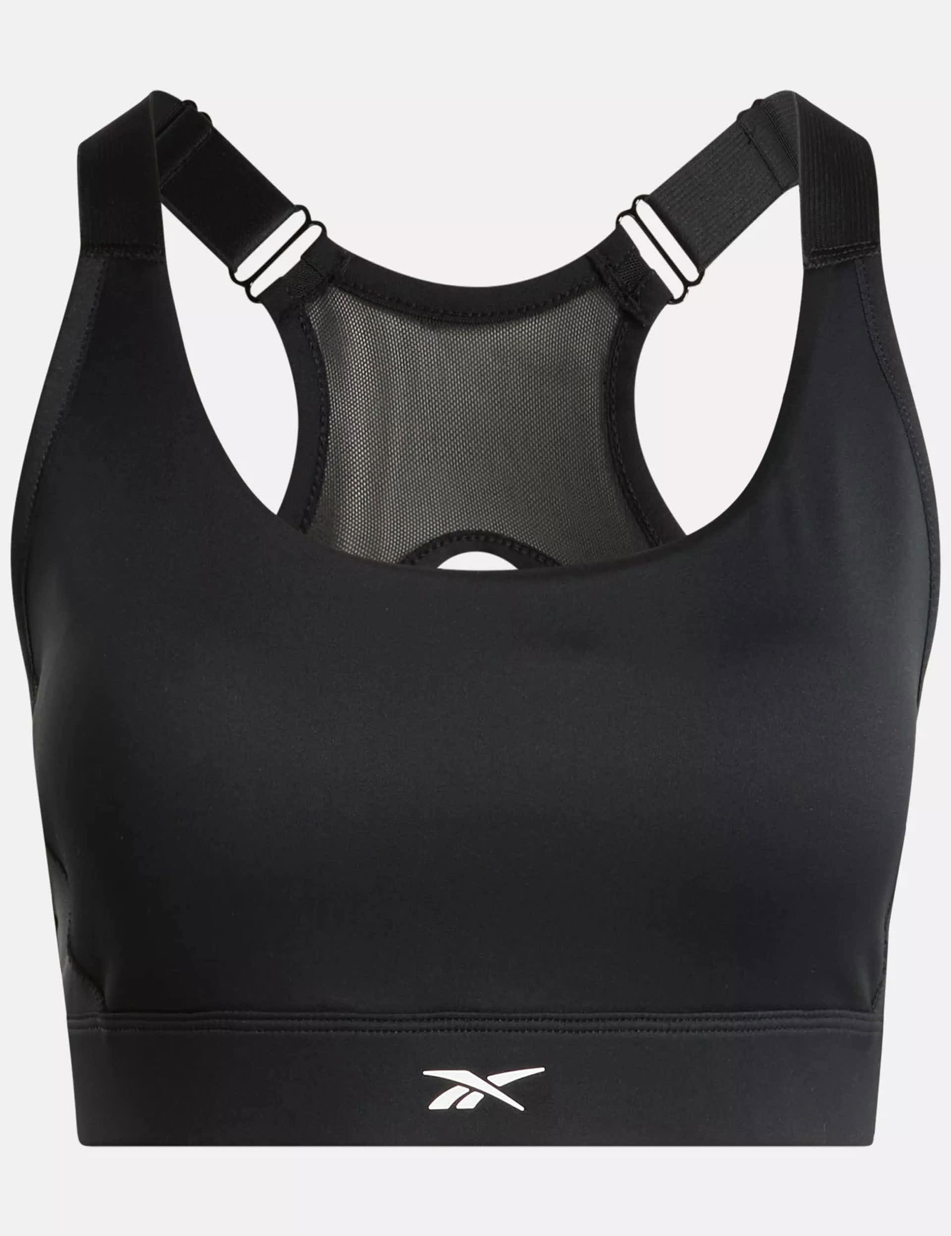 Reebok Women's Lux High Impact Sports Bra - Black, Black