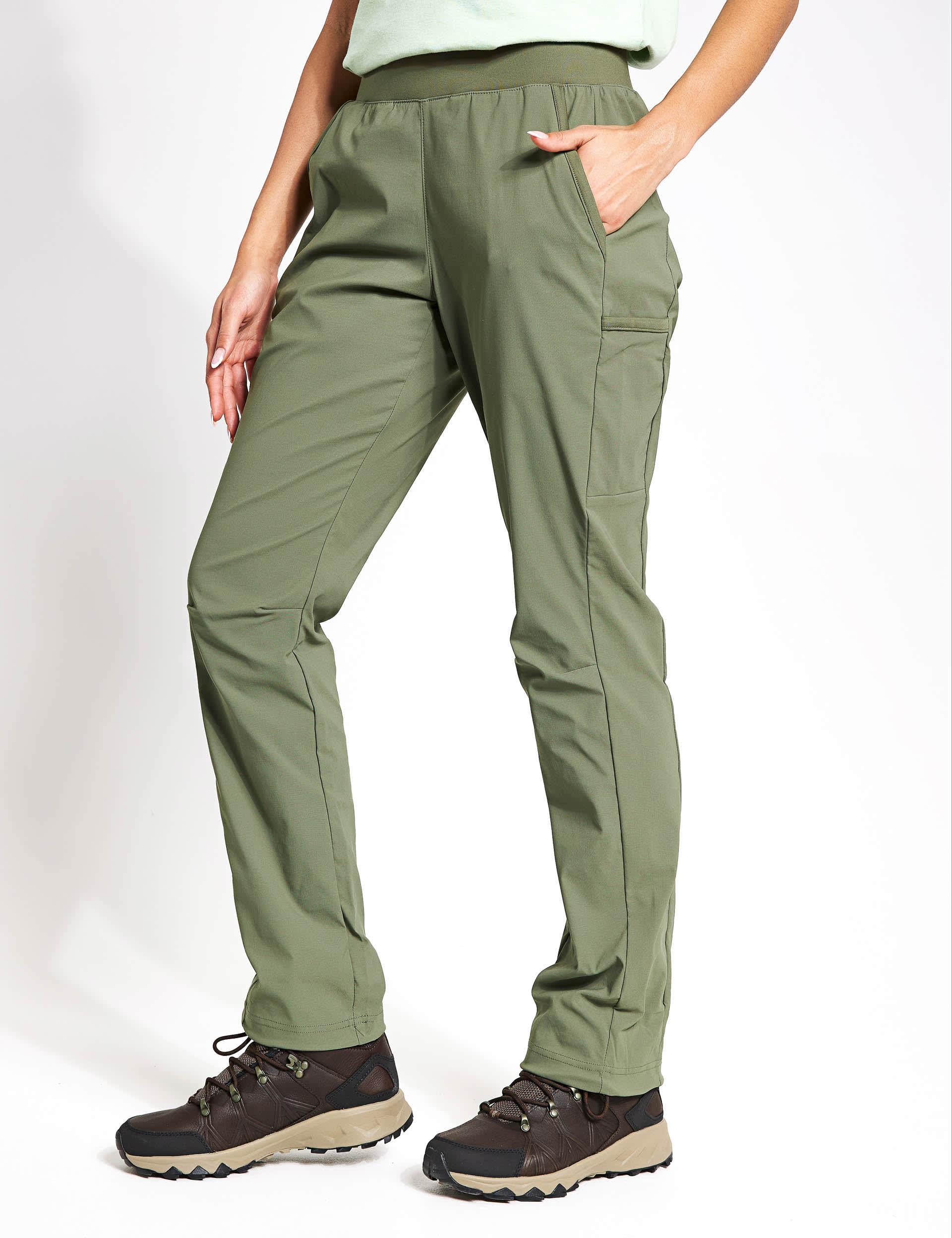 Columbia Women's Leslie Falls Trousers - Khaki, Black,Khaki