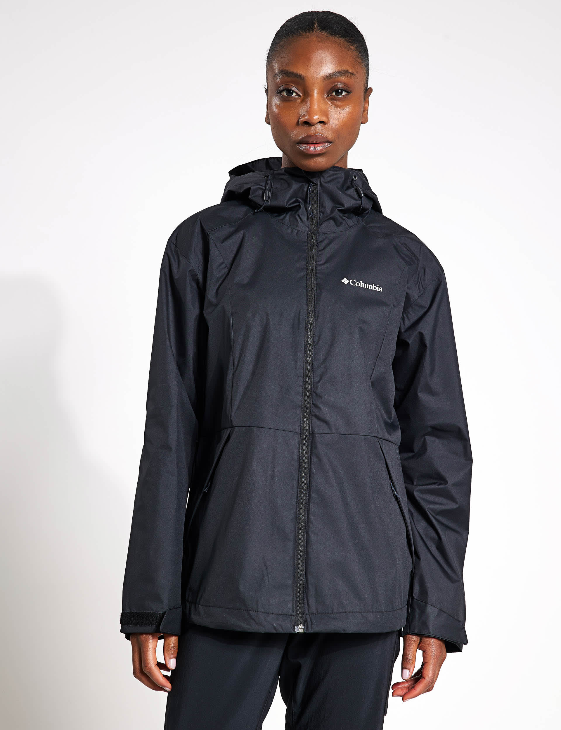 Columbia Women's Inner Limits III Waterproof Hooded Jacket - Black, Black