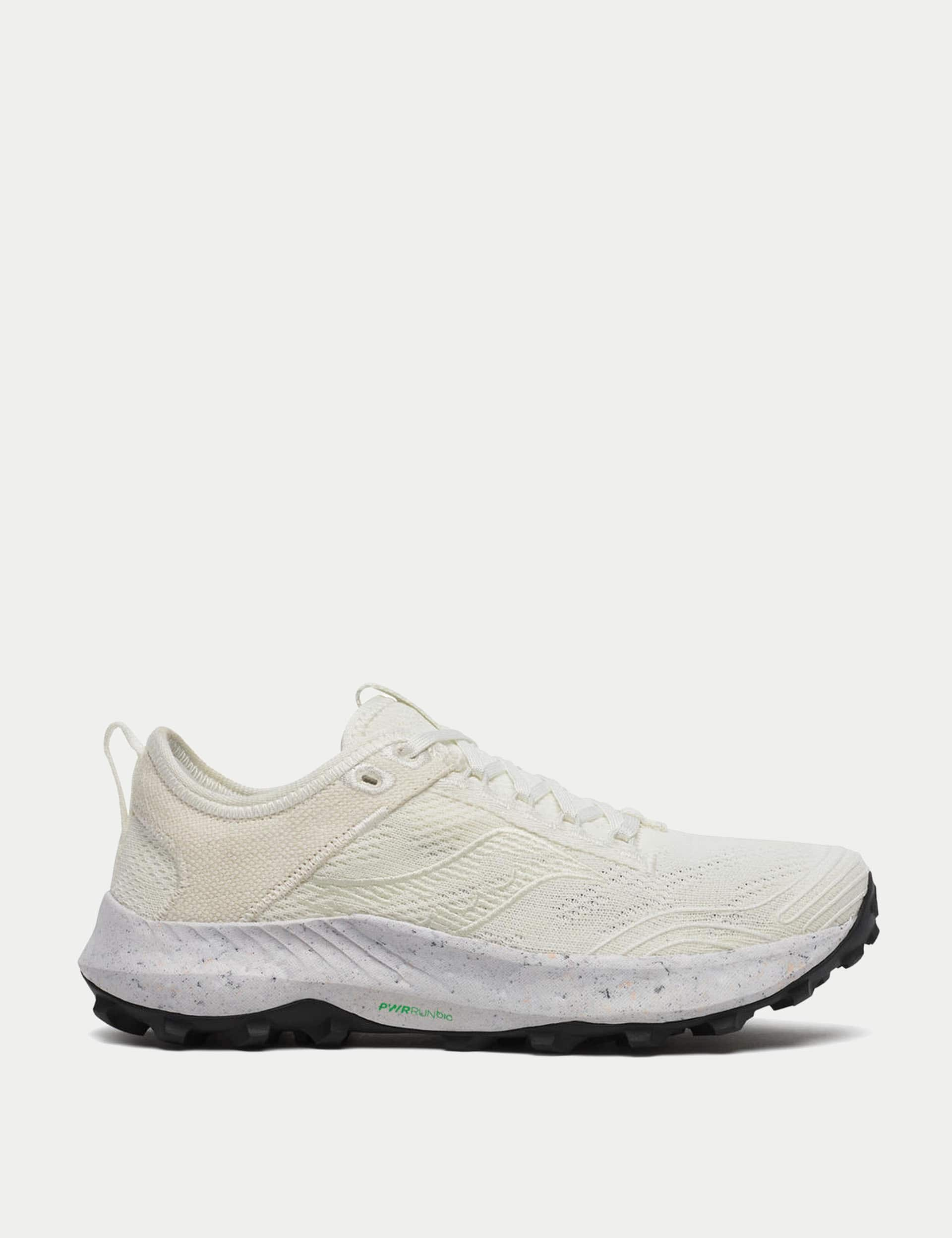 Saucony Women's Peregrine 13 RFG Trainers - 6 - Cream, Cream